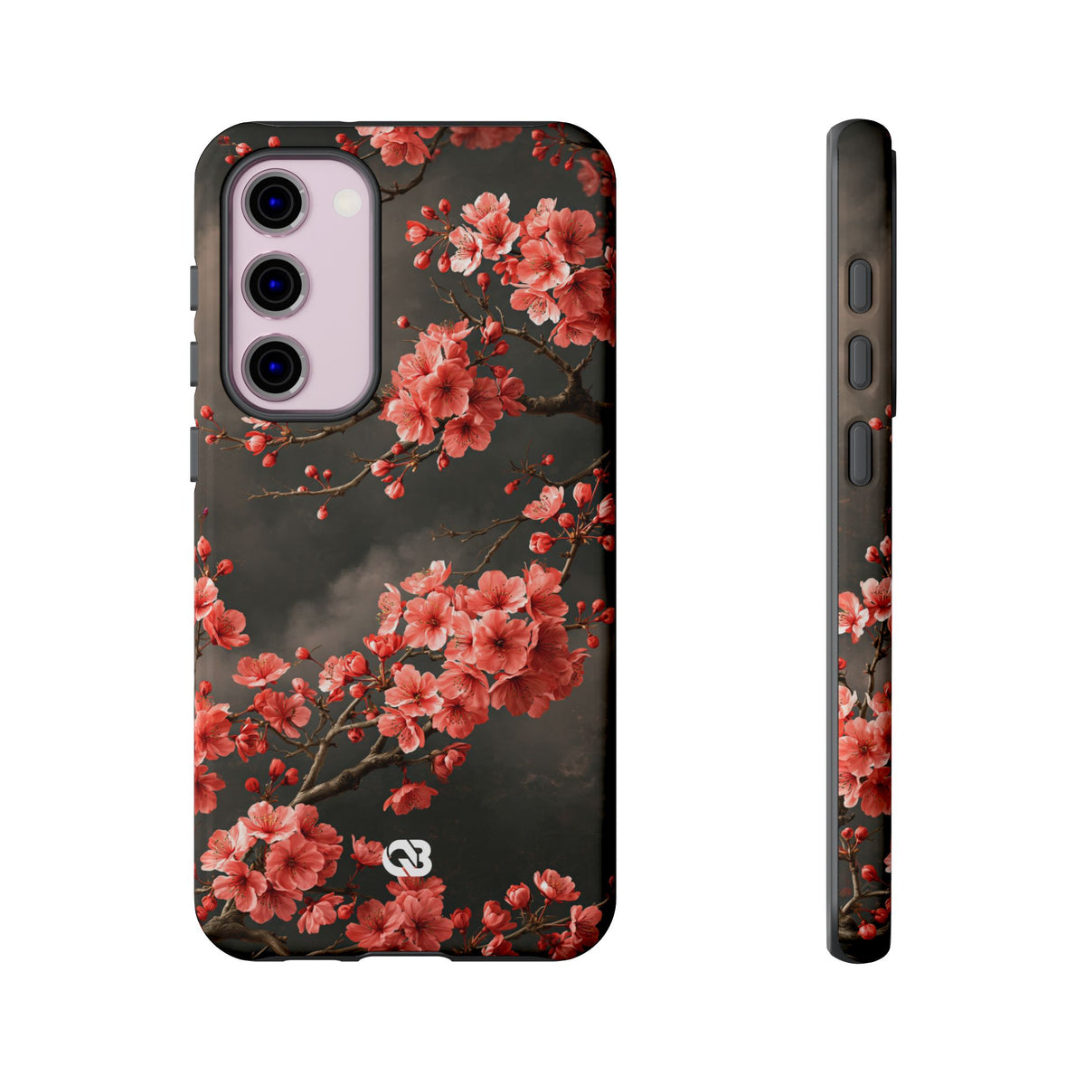 Dark Sakura Nocturne · Tough Phone Case for Samsung · Black