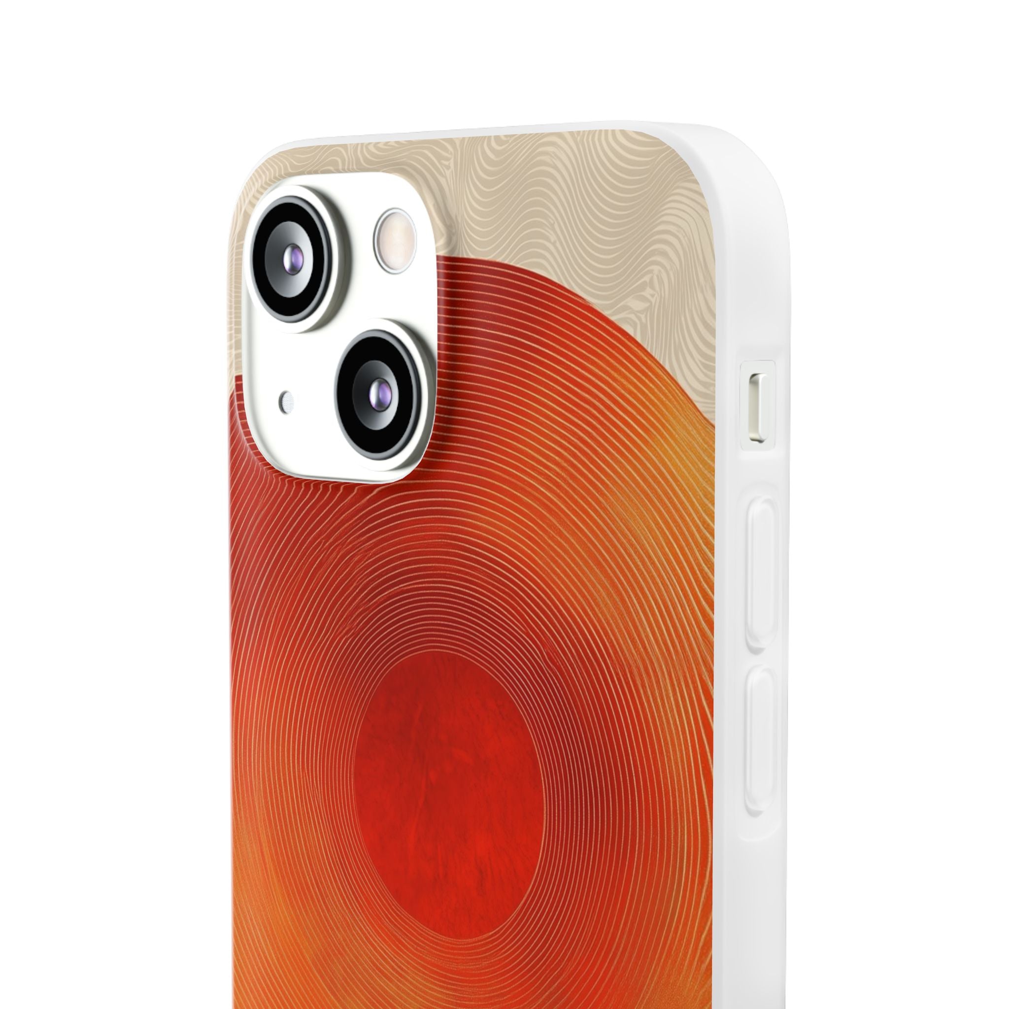 Sunburst Swirl iPhone 13 mini Case - Soft