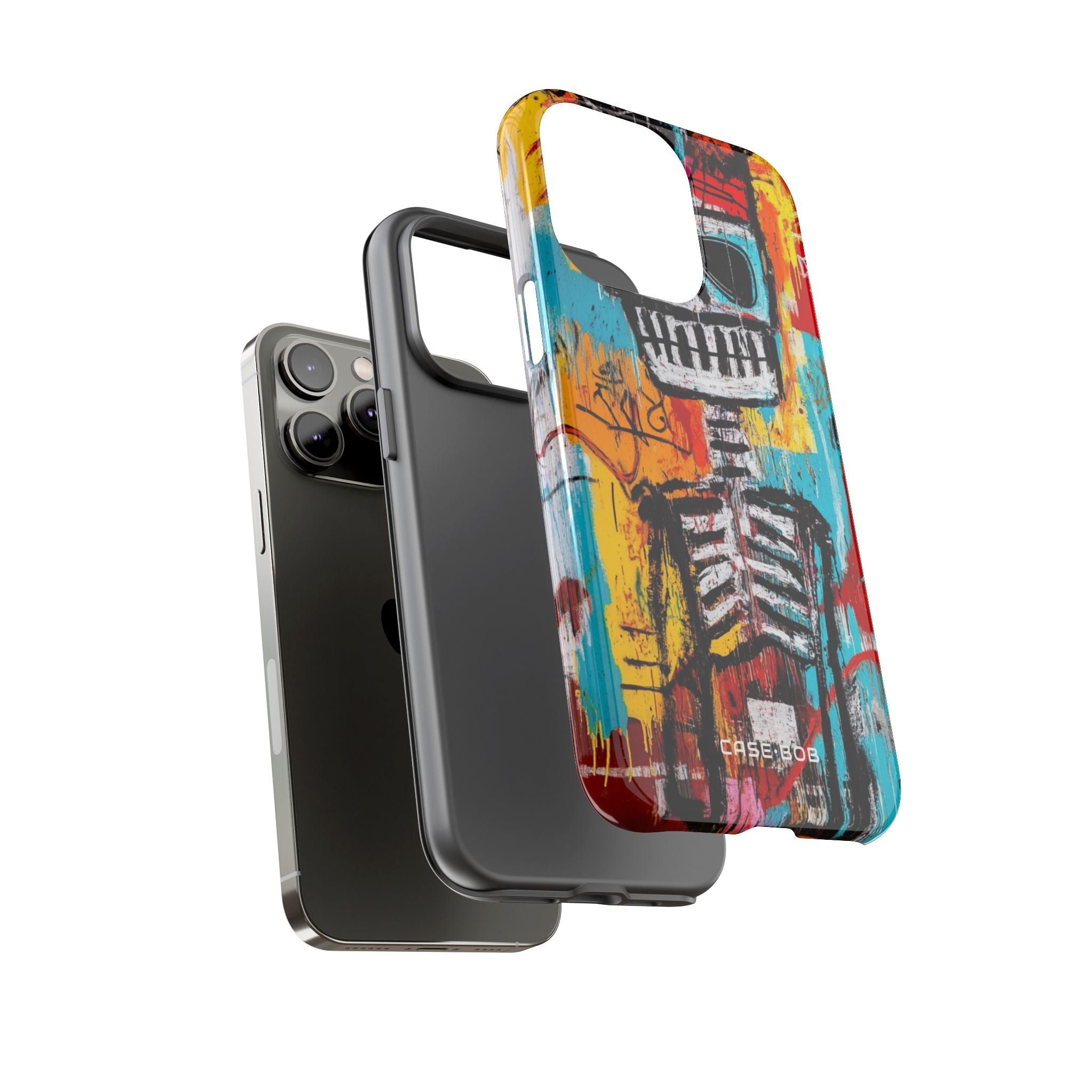 Skeleton Riot iPhone 14 Pro Max Cover - Tough