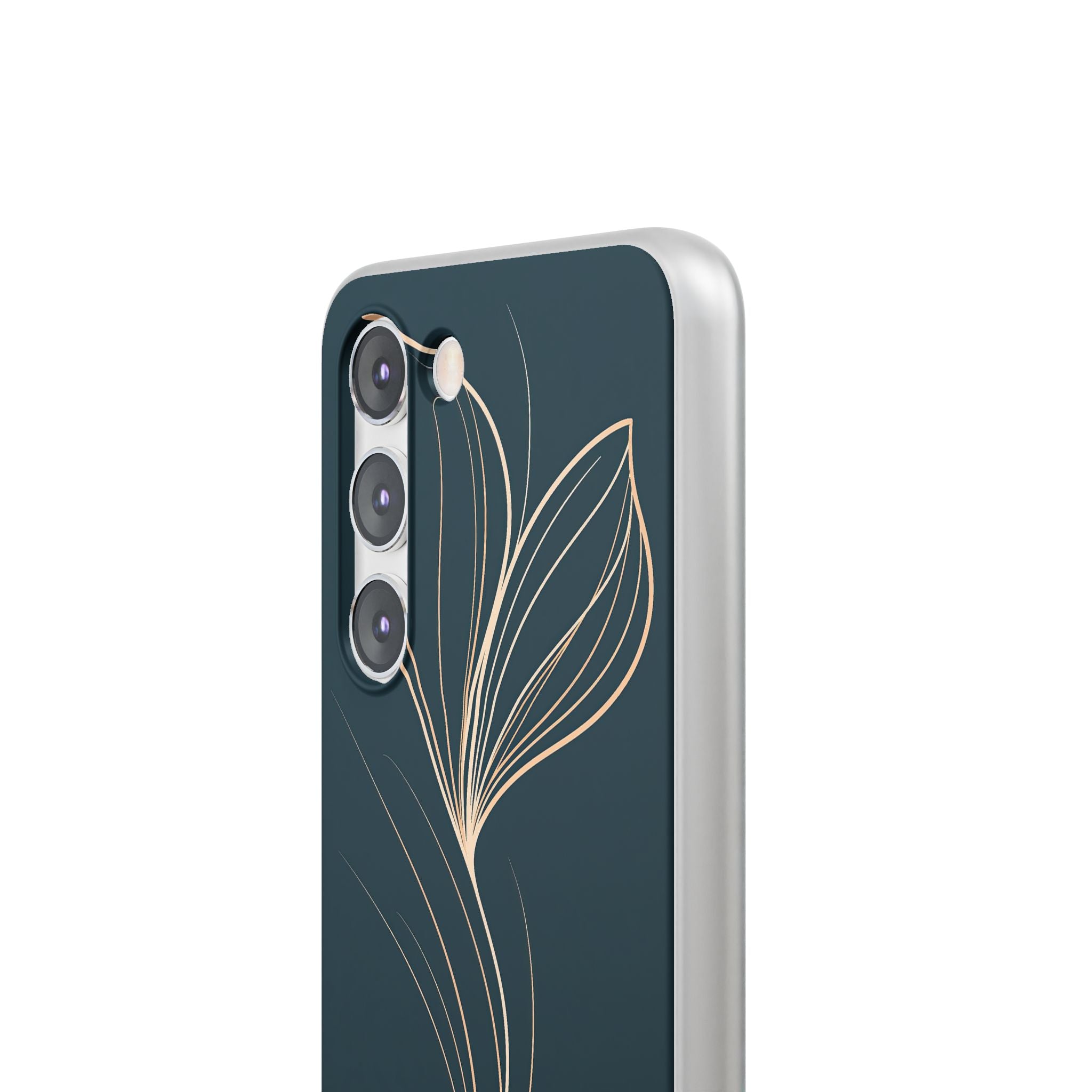 Teal Lite Phone Case for Samsung - Sandstone Silk Flora