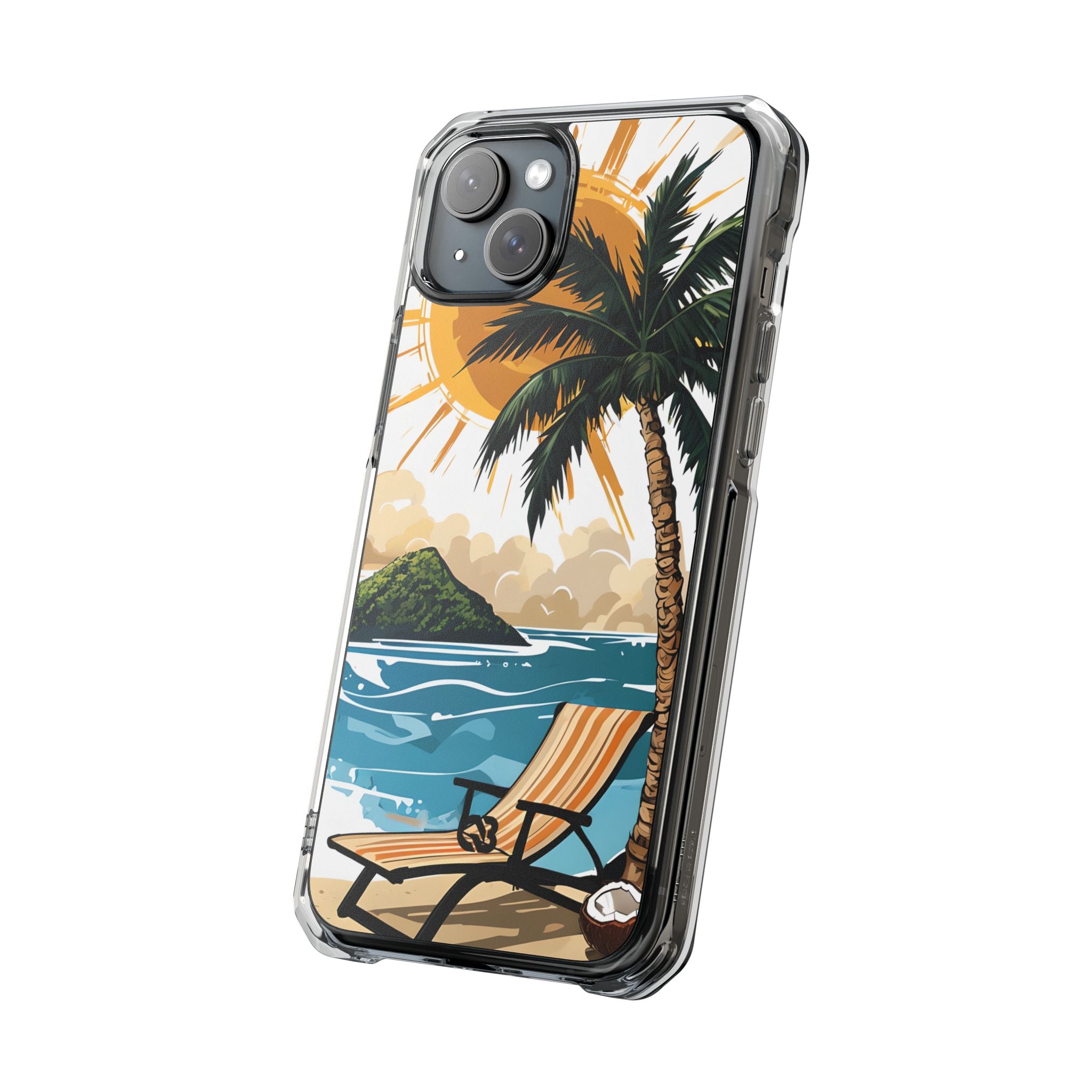 Radiant Coast Solitude · Impact etui na telefon dla iPhone · MagSafe