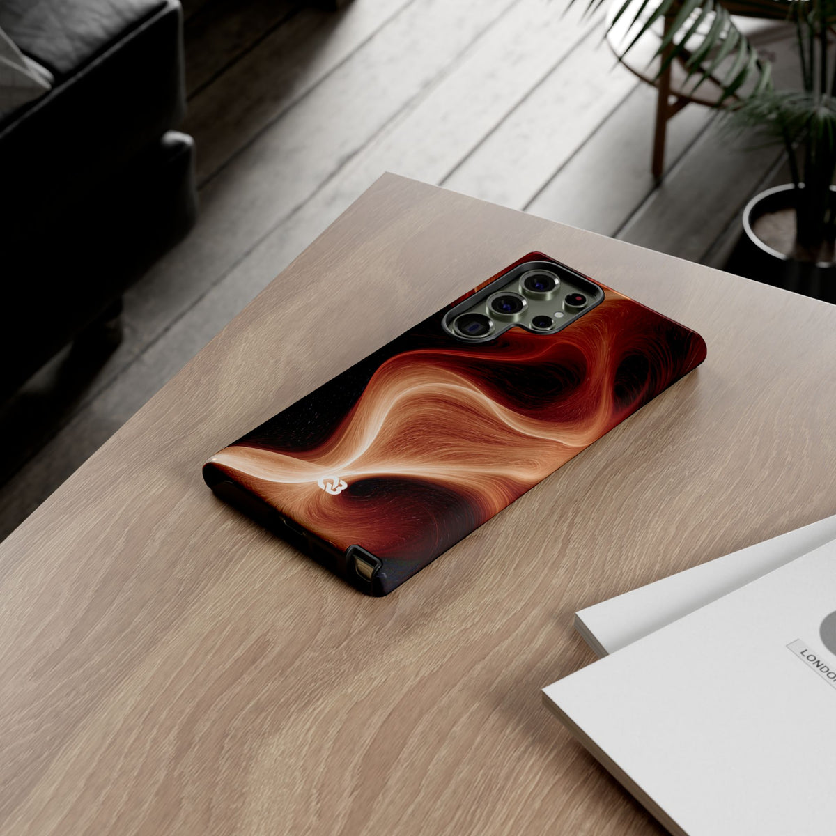 Solar Ember Flow · Tough Phone Case for Samsung · Orange