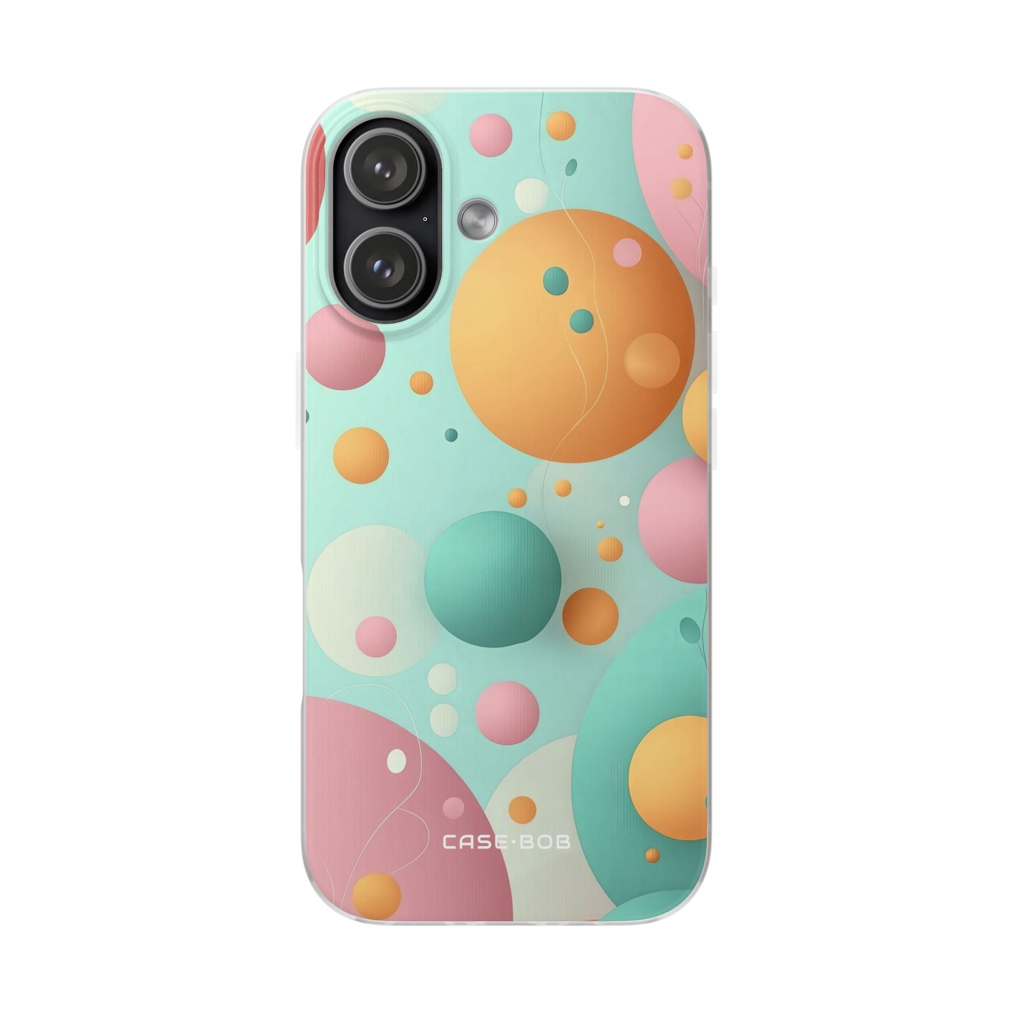 Pastel Circles iPhone 17 Case - Soft - CASE•BOB