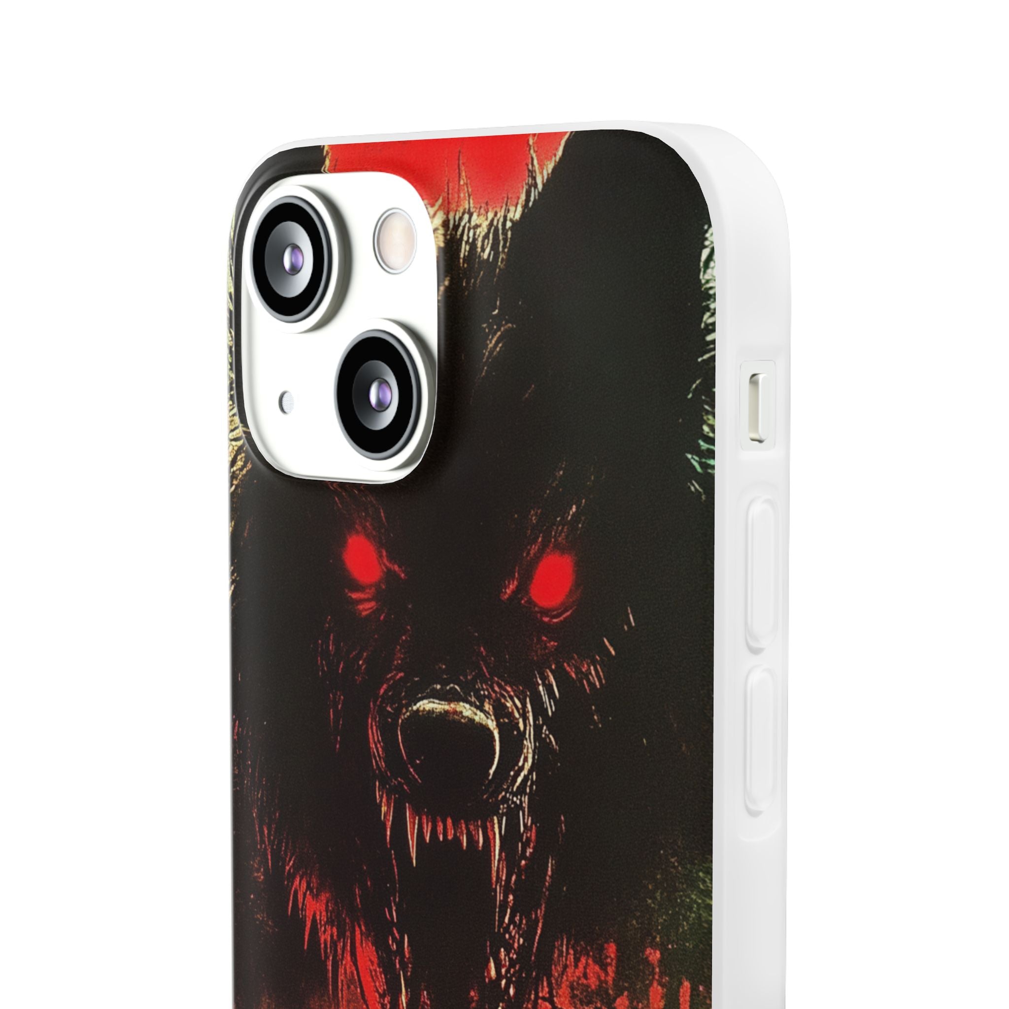 Crimson Wolf iPhone 13 mini Case - Soft