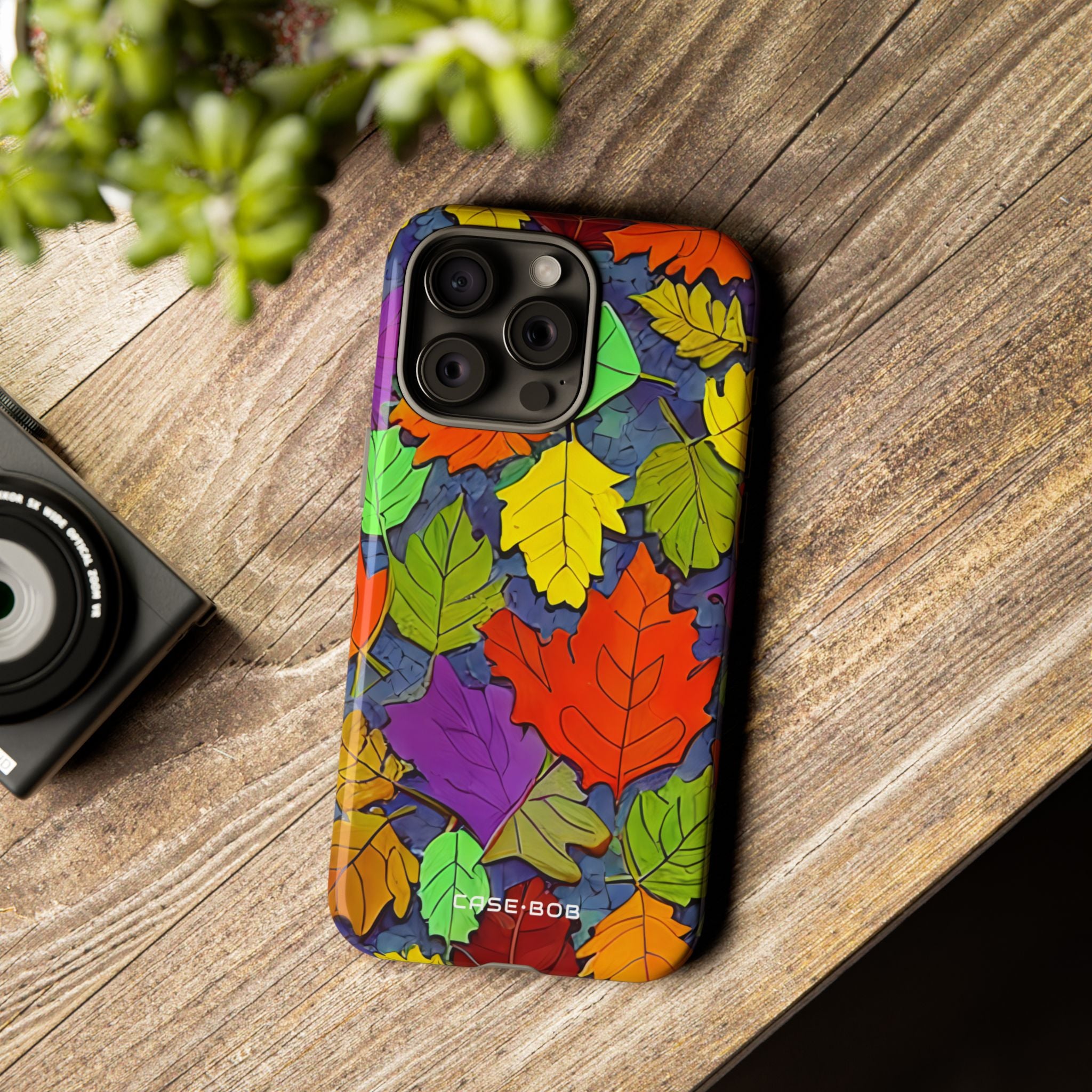 Vivid Leafburst iPhone 15 Pro Max -kovaus - Tough