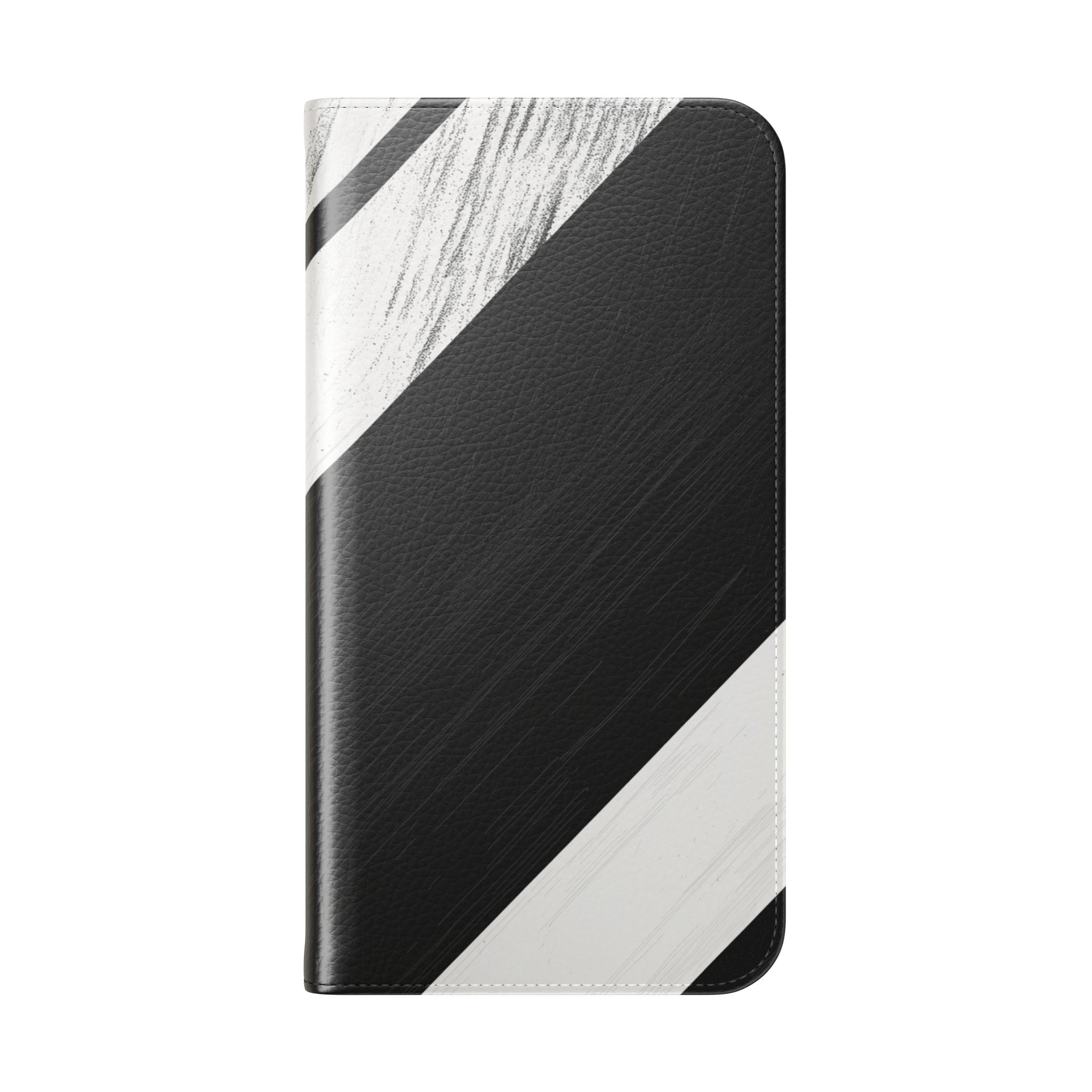 Striped Texture - iPhone 15 Plus Case - Wallet