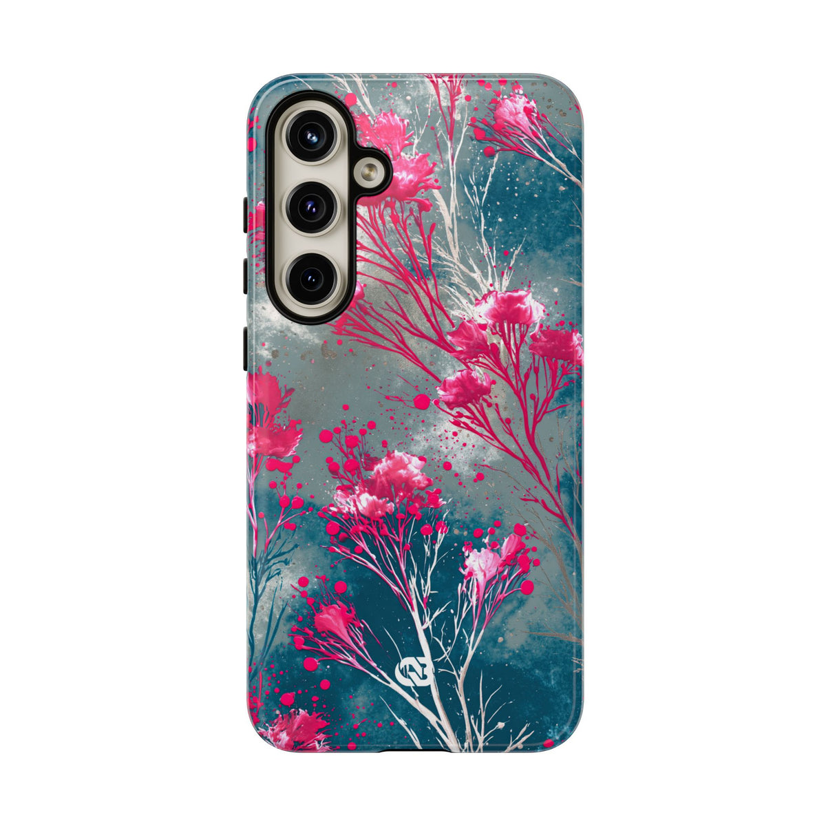 Cyber Blossom · Tough Phone Case for Samsung · Teal