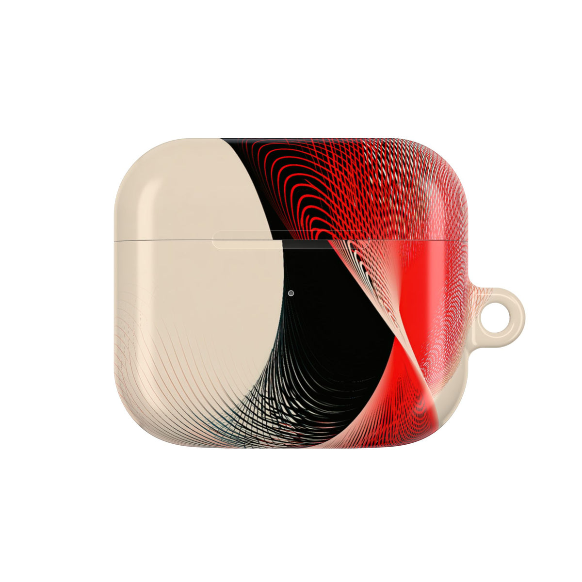 Kinetic Orbit · Hard Case for AirPods & AirPods Pro · Red