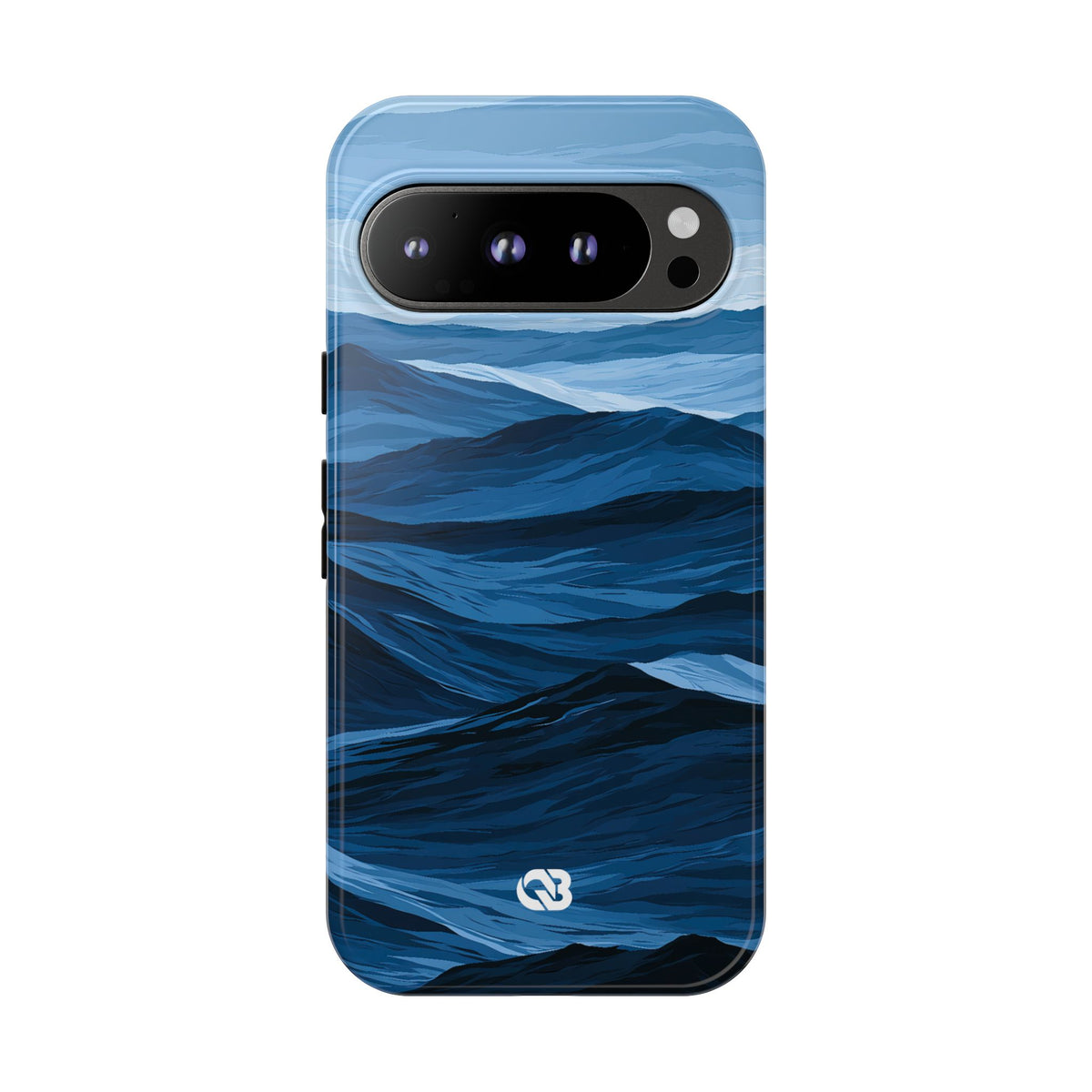 Cerulean Ridges · Tough Phone Case for Pixel · Blue