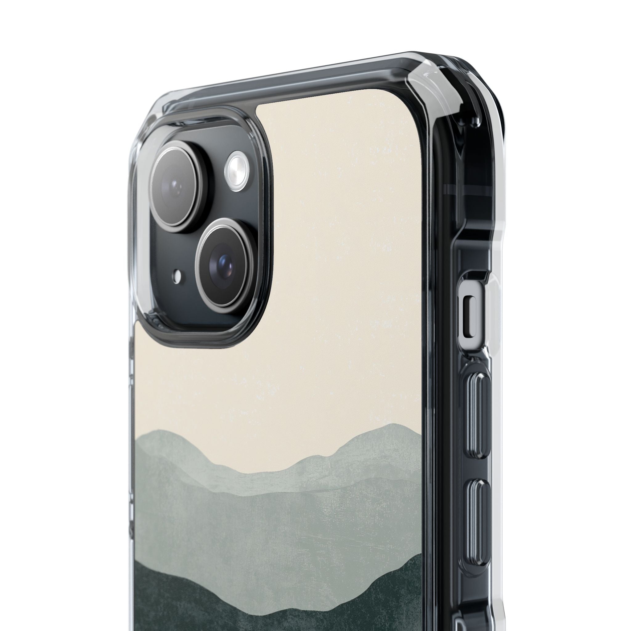 Green Impact MagSafe Phone Case for iPhone - Misty Sage Valley