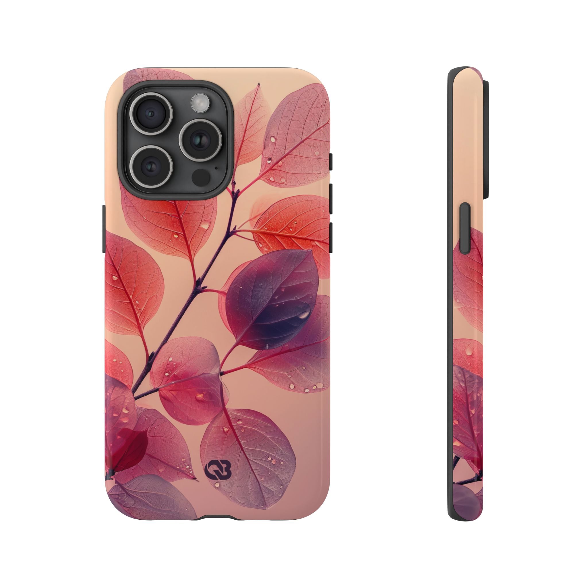 Dewy Magenta Foliage · Tough Phone Case for iPhone