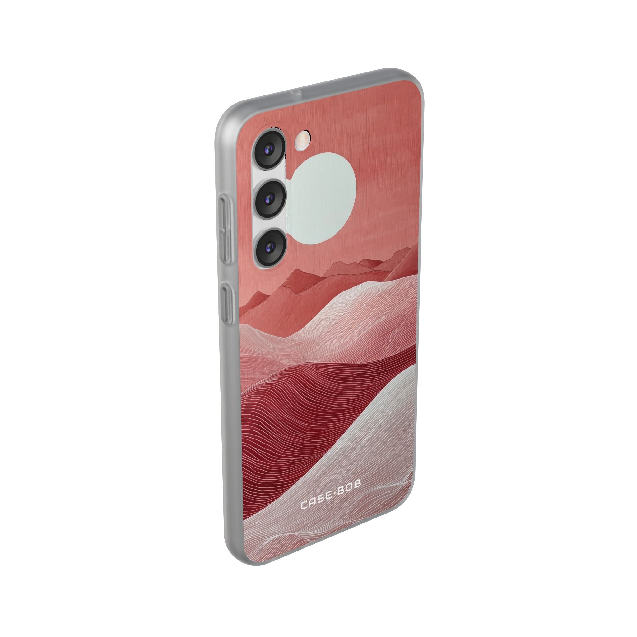 White Orb Dunes Samsung S23 Plus Skal - Mjukt