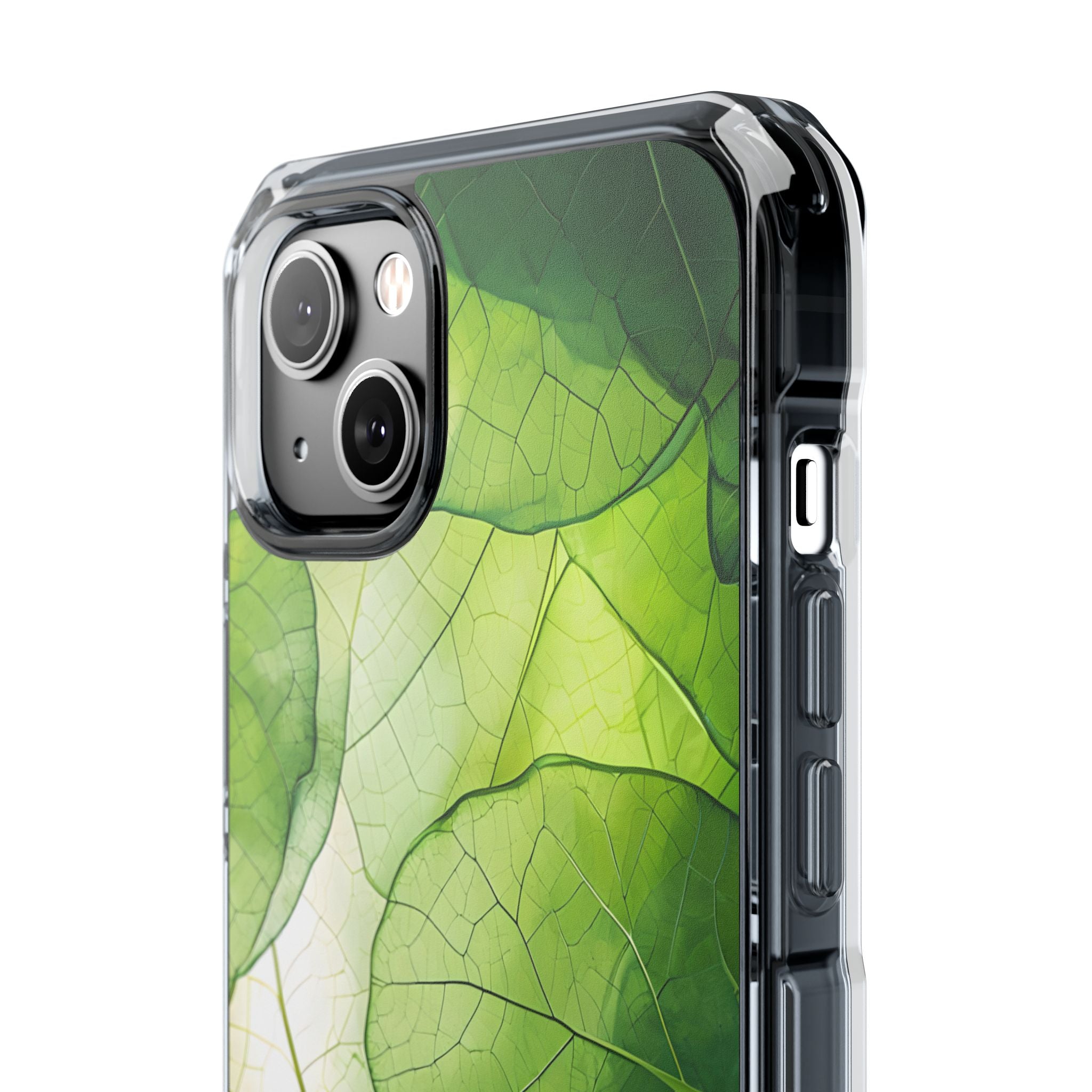 Emerald Leaf Veins · Impact Phone Case for iPhone · Magsafe