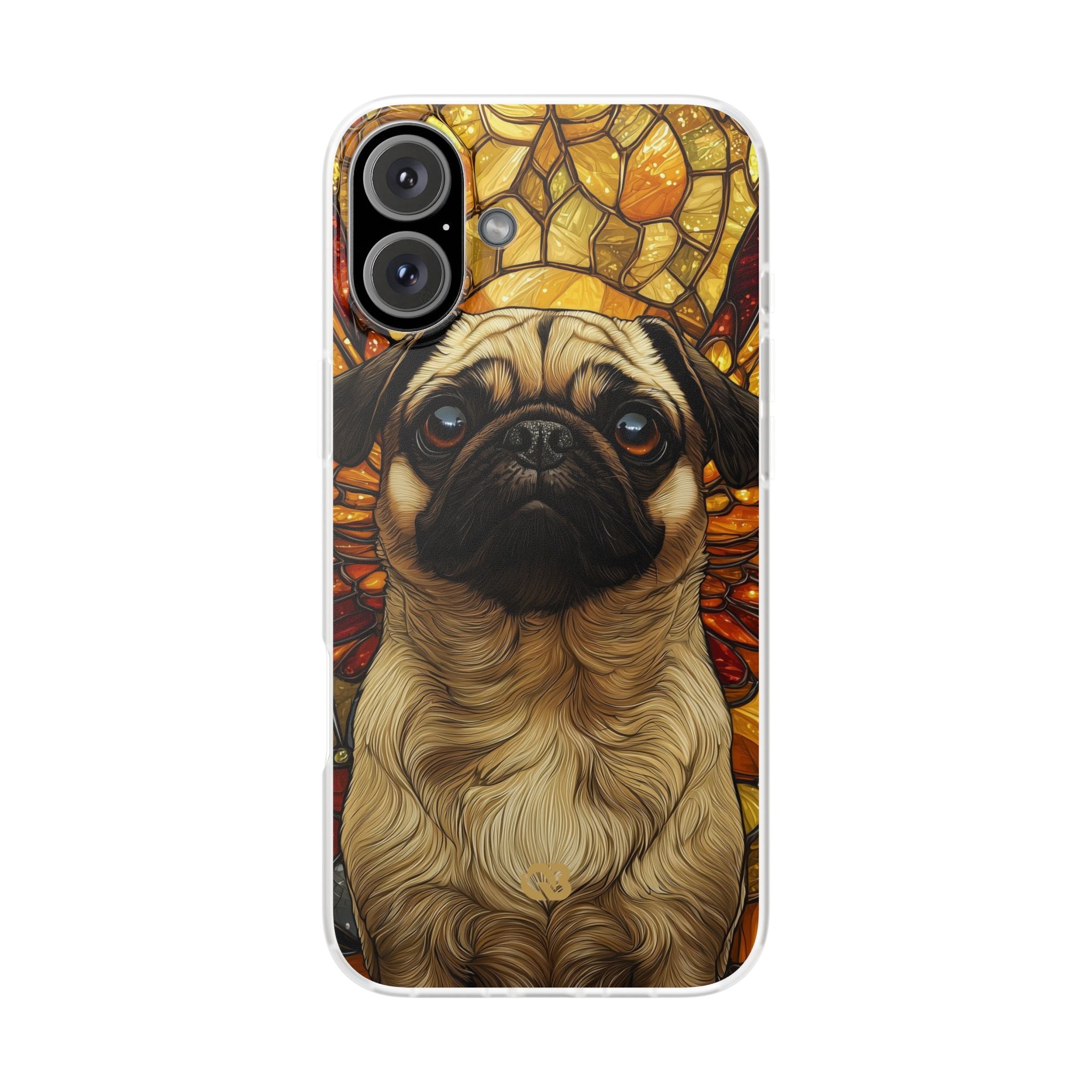 Amber Pug Divinity · Soft Case for iPhone
