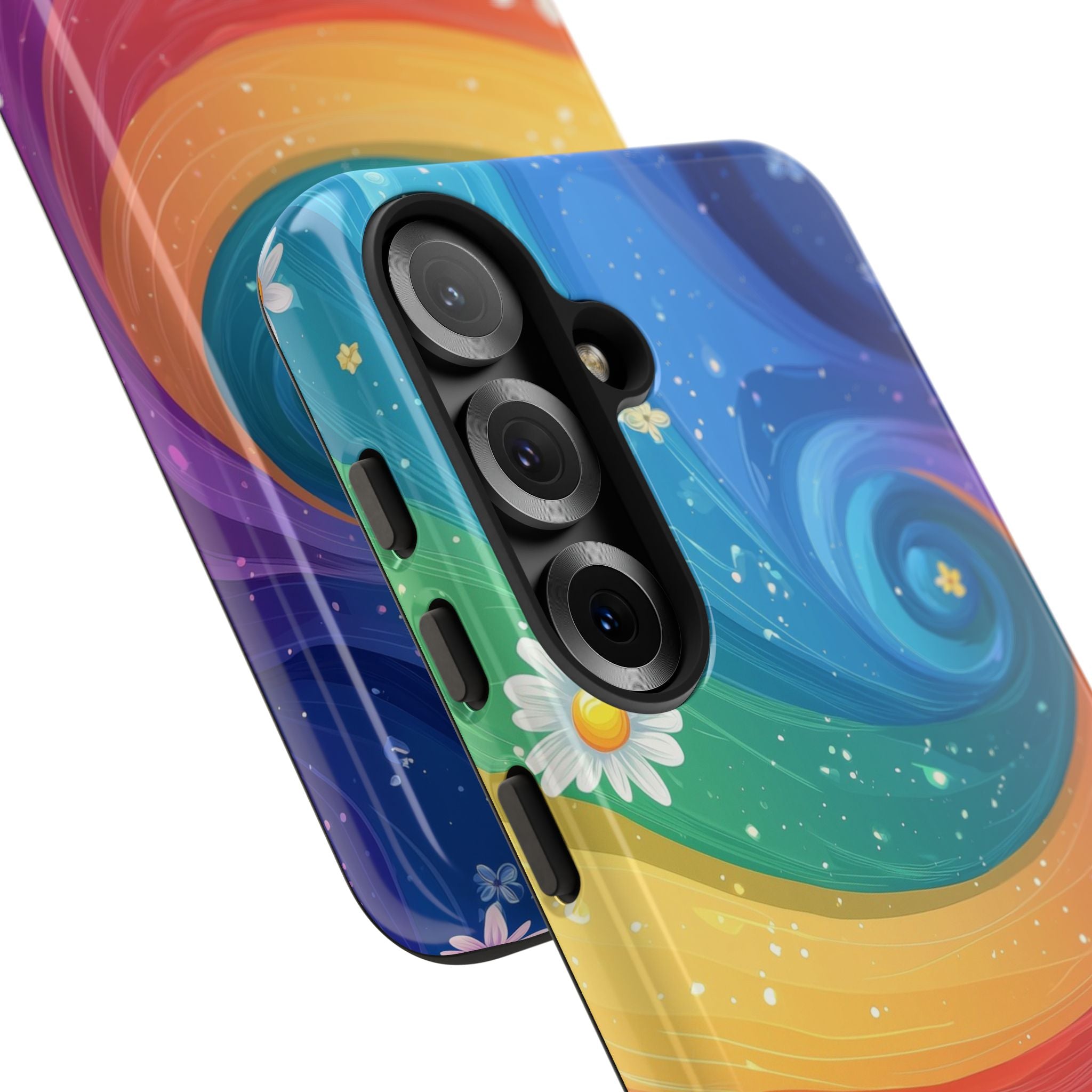 Vortex Bloom Samsung S25 Case - Tough