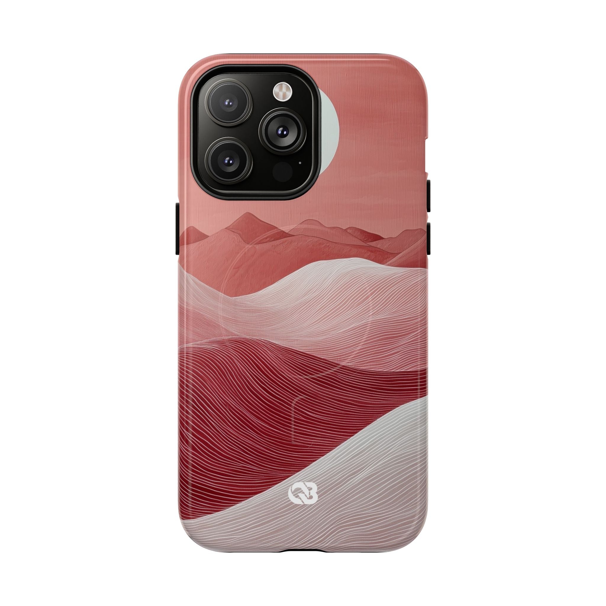Crimson Dune Horizon · Tough+ Phone Case for iPhone · Magsafe
