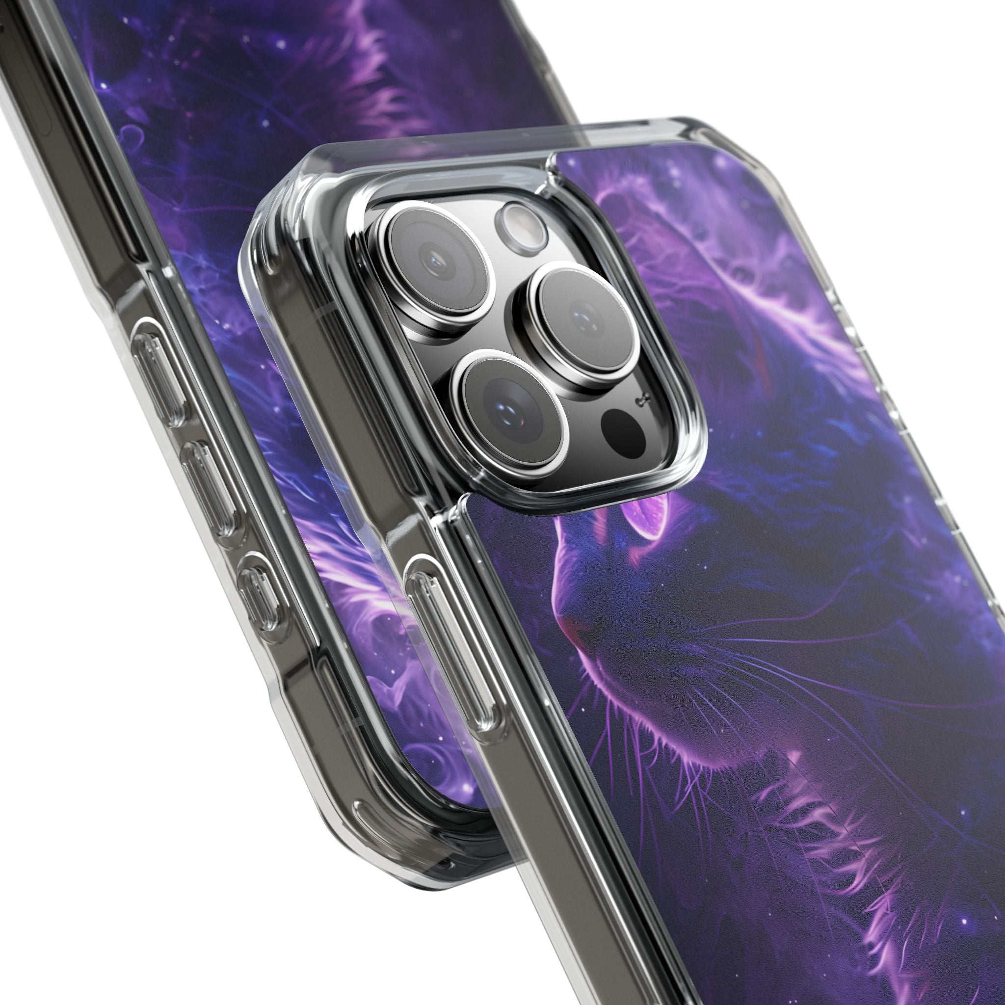 Purple Void Feline · Impact Custodia per iPhone · Magsafe