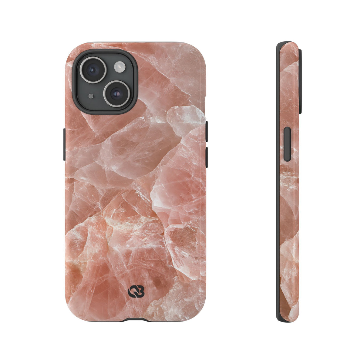 Rose Quartz Facet · Tough Phone Case for iPhone · Pink