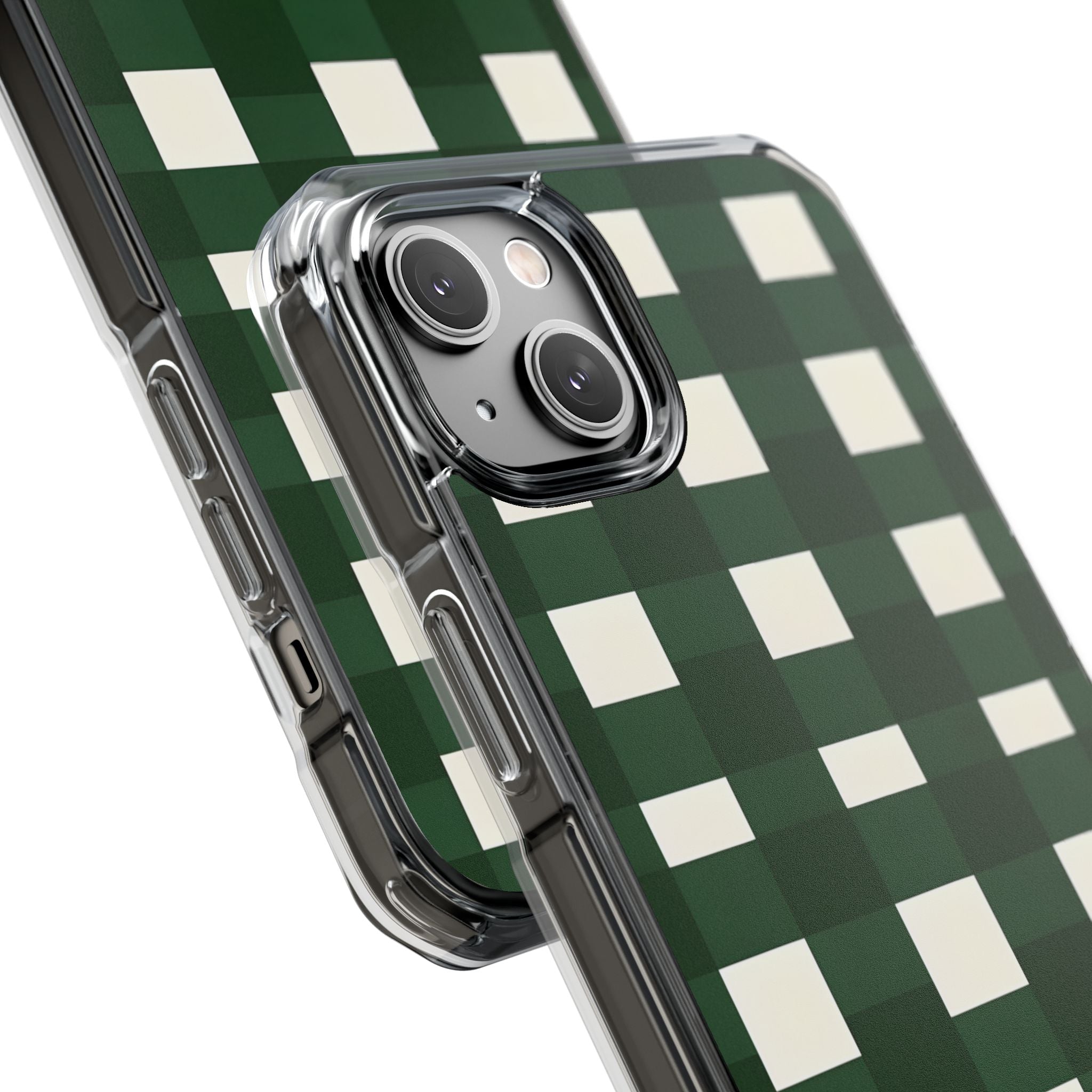 Hunter Green Rutig · Impact Mobilskal för iPhone · Magsafe