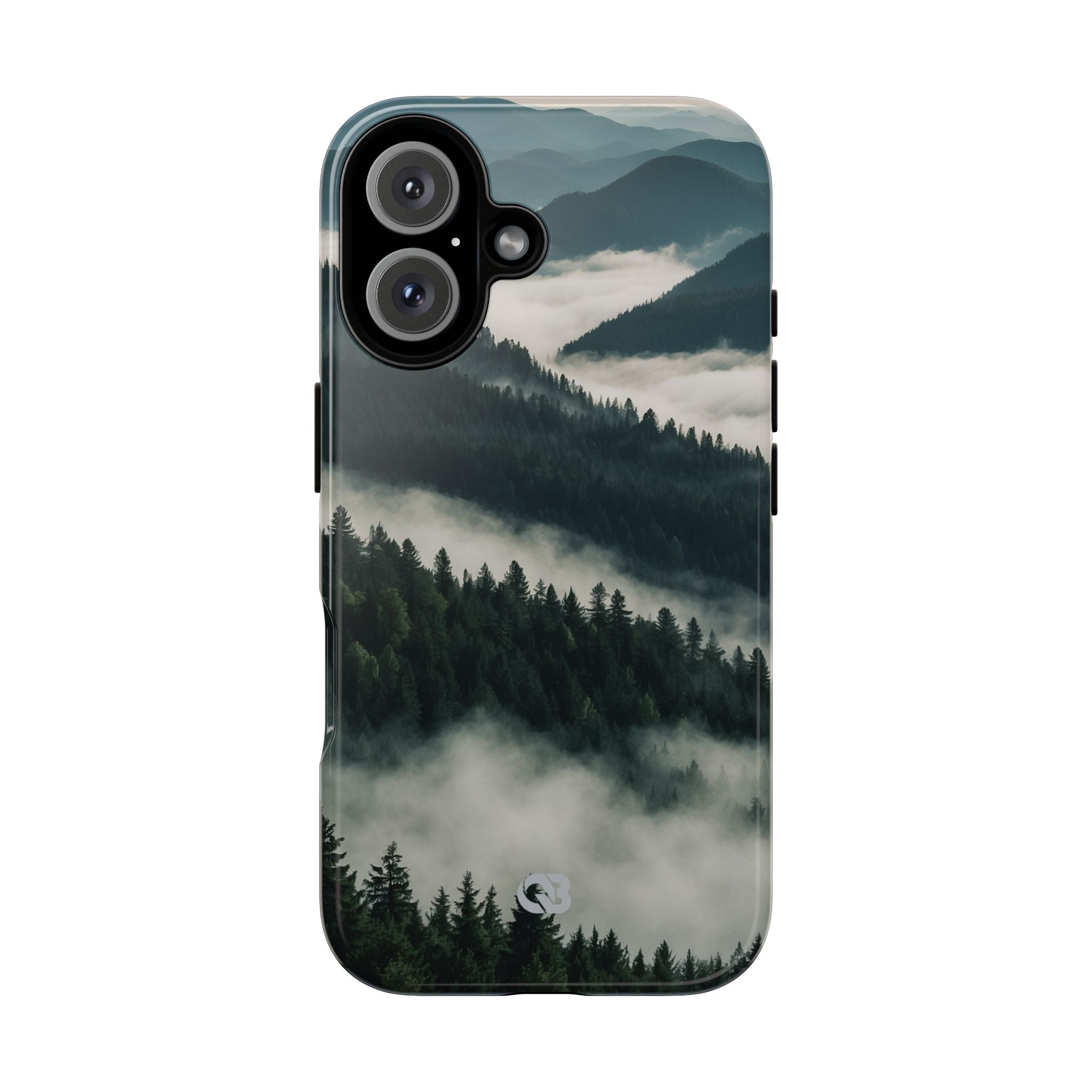 Misty Pine Peaks · Tough Phone Case for iPhone