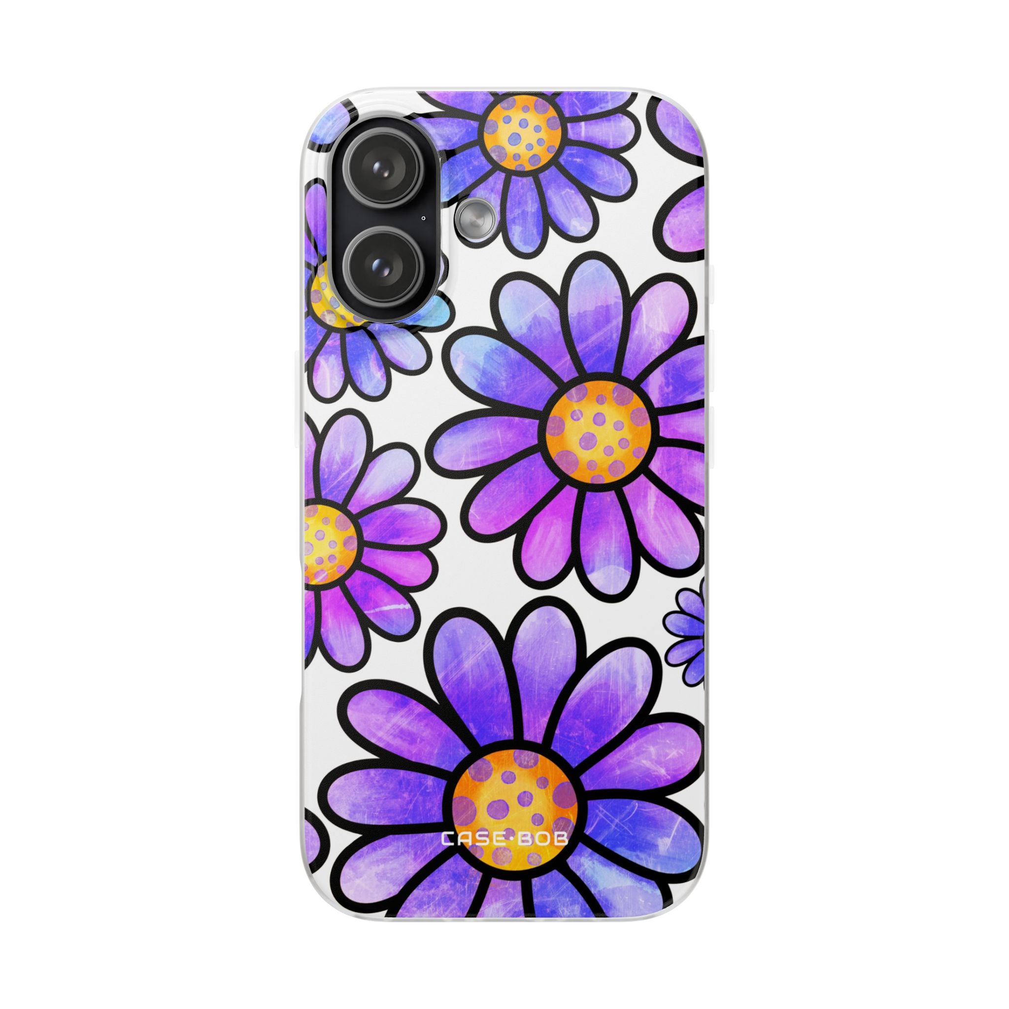 Polka Dot Blooms iPhone 17 Case - Soft - CASE•BOB