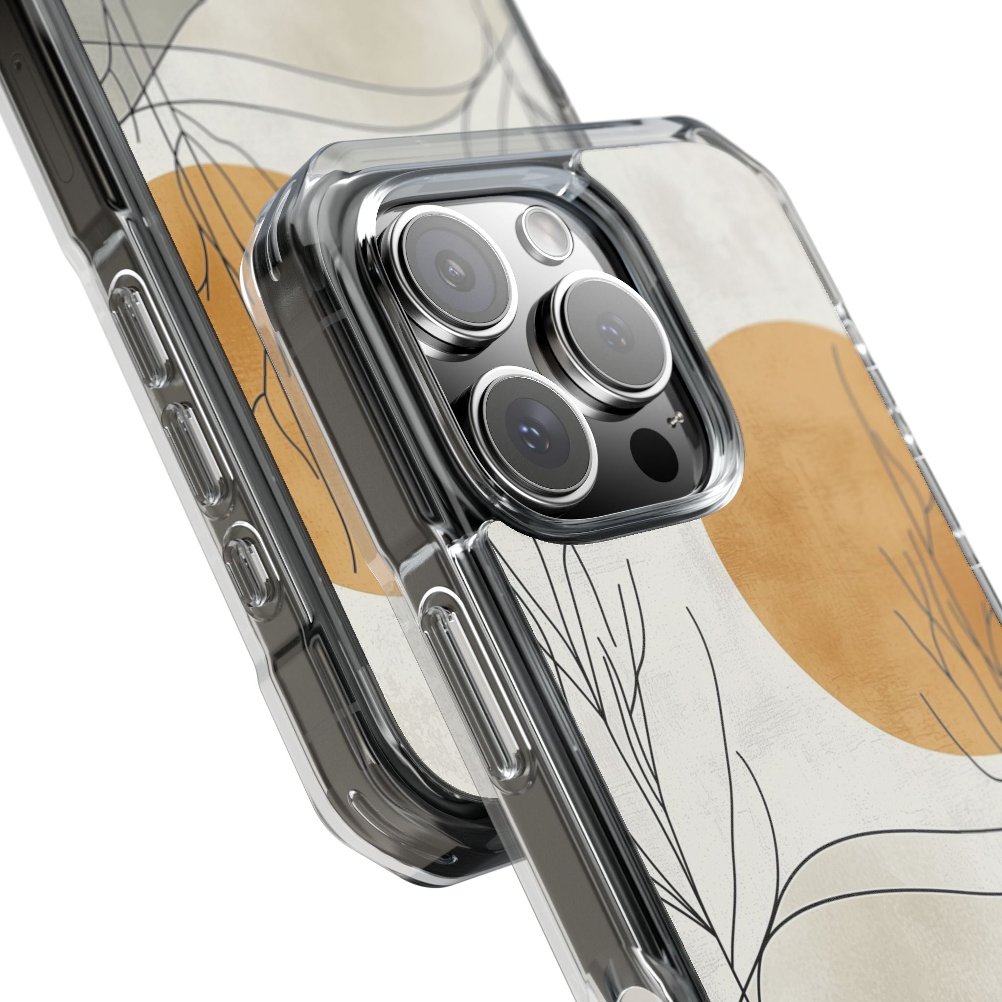 Orange Halo iPhone 16 Pro Cover - Impact