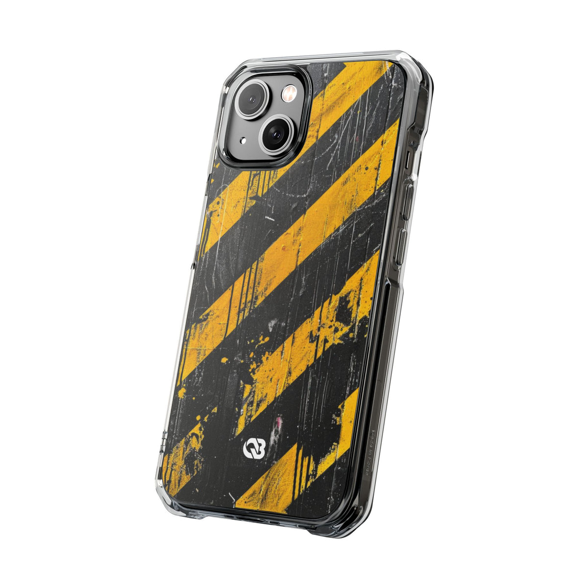 Urban Hazard Decay · Clear Impact Magnetic Phone Case for iPhone · Black