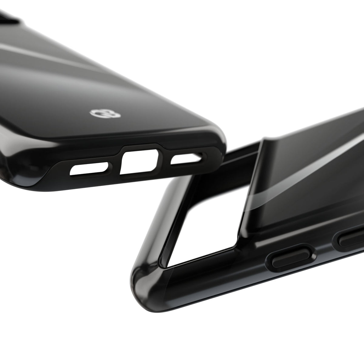 Obsidian Ridge · Tough Phone Case for Pixel · Black