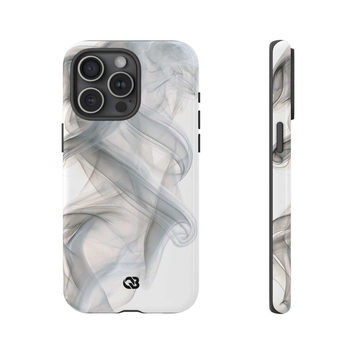 Vapor Noir · Tough Phone Case for iPhone · White