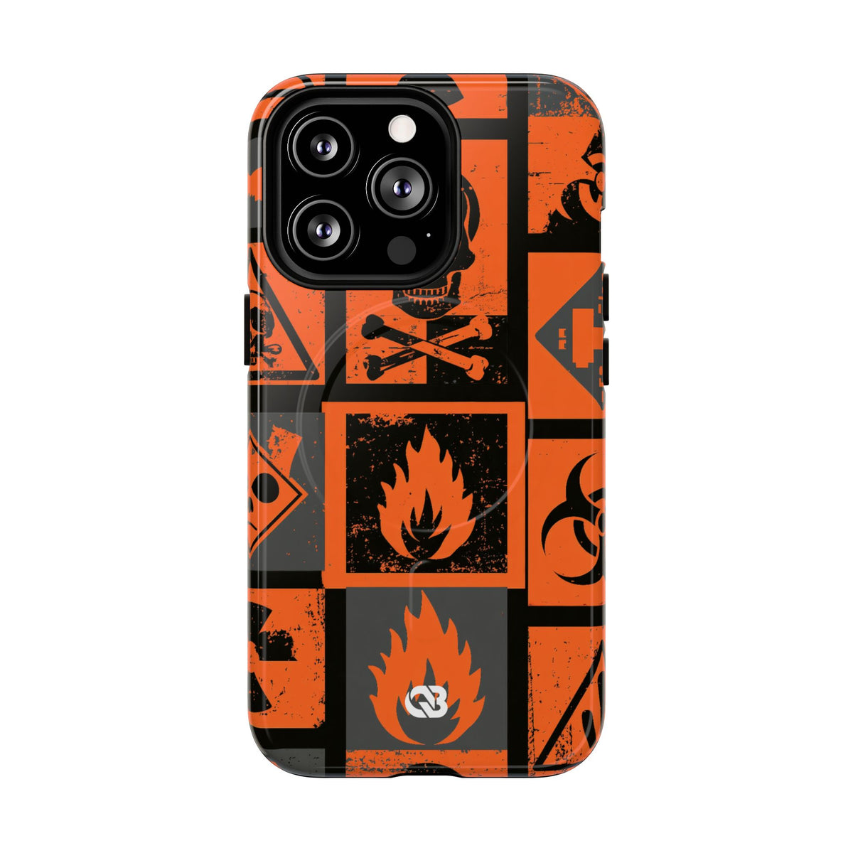 Urban Hazard · Tough 2.0 Magnetic Phone Case for iPhone · Orange
