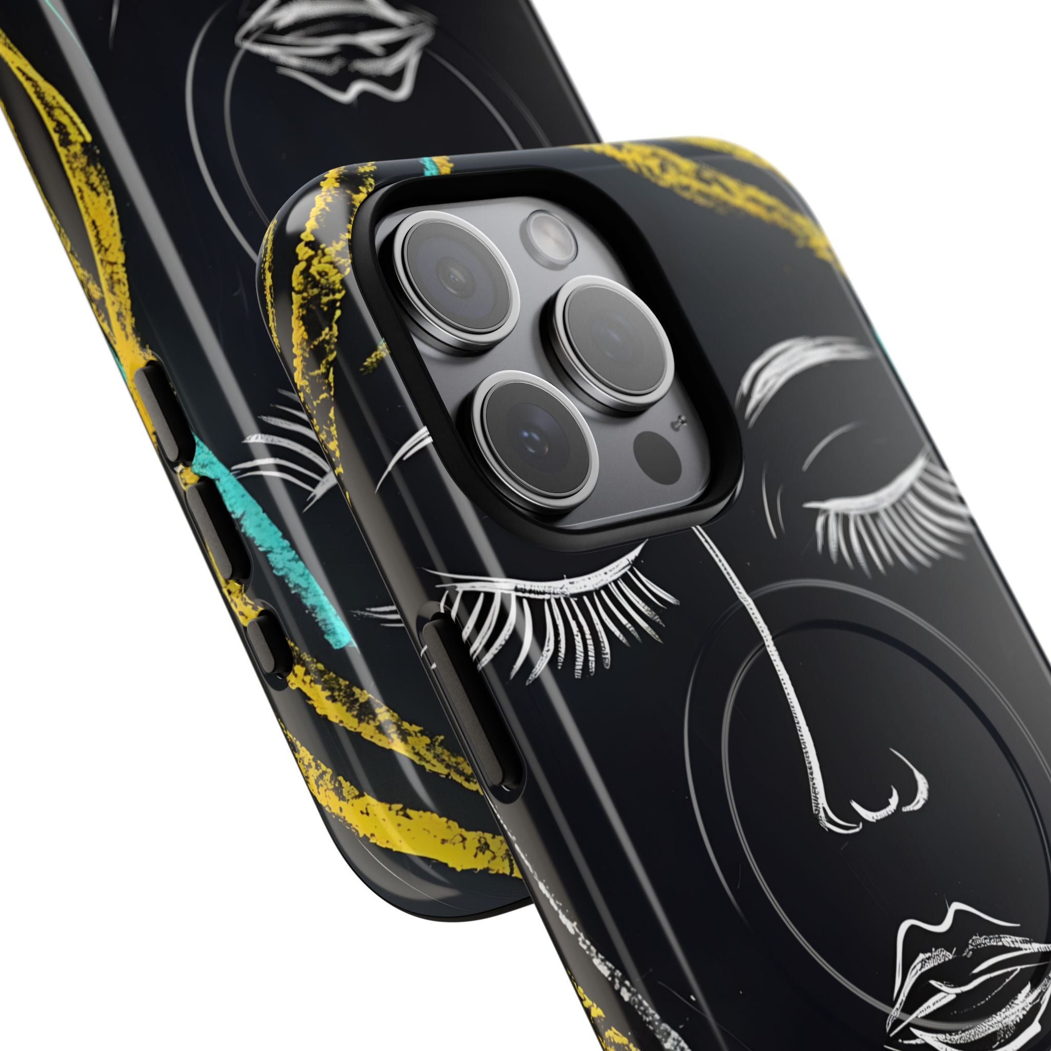 Obsidian Chalk Portrait · Tough+ Magsafe