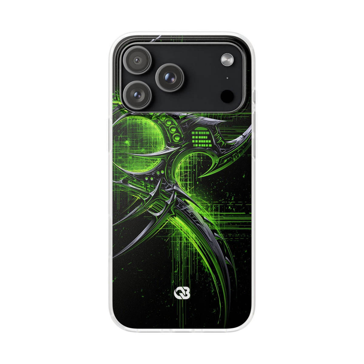 Cyber Sigil Grid · Lite Phone Case for iPhone · Green