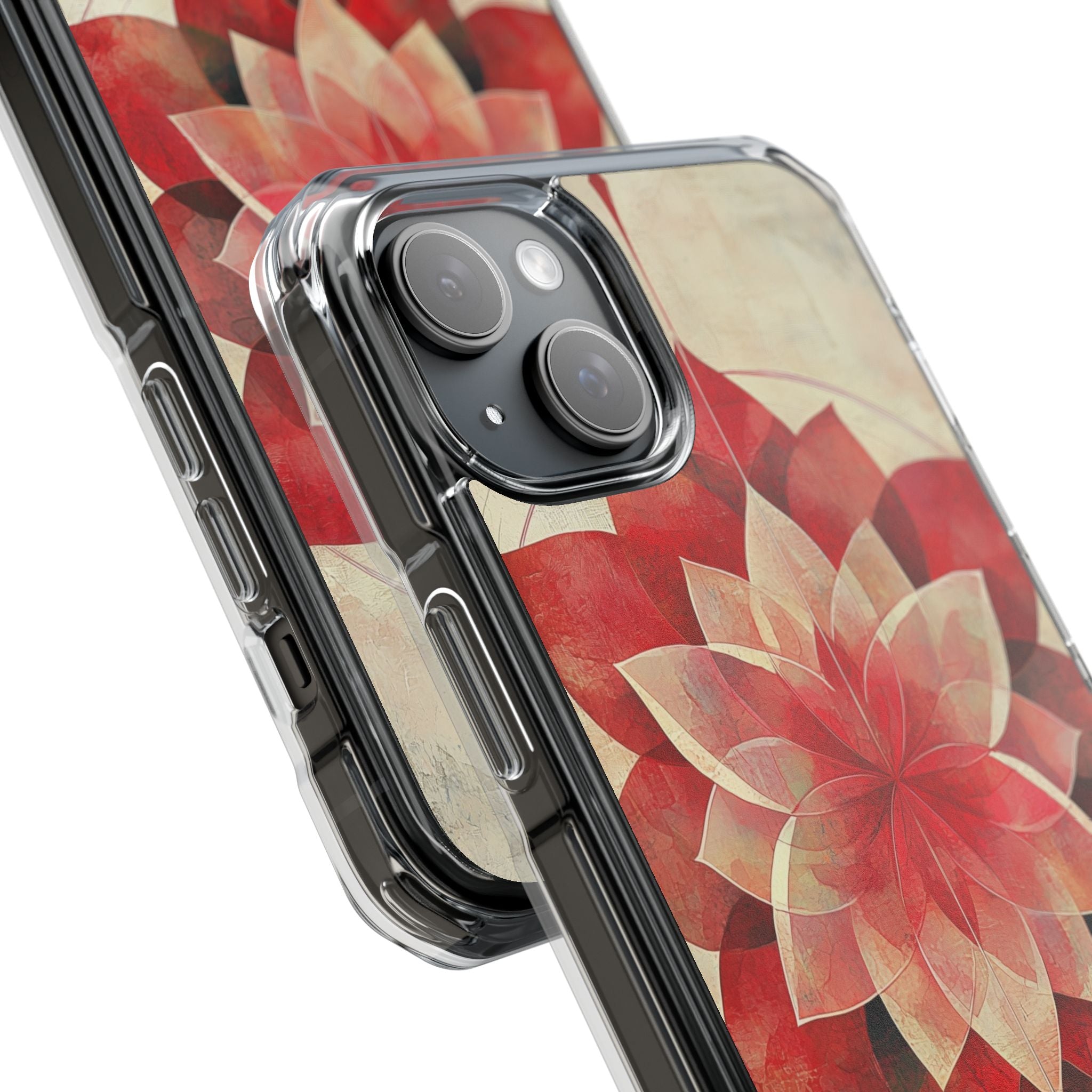 Crimson Petal Peak · Impact Phone Case for iPhone · Magsafe