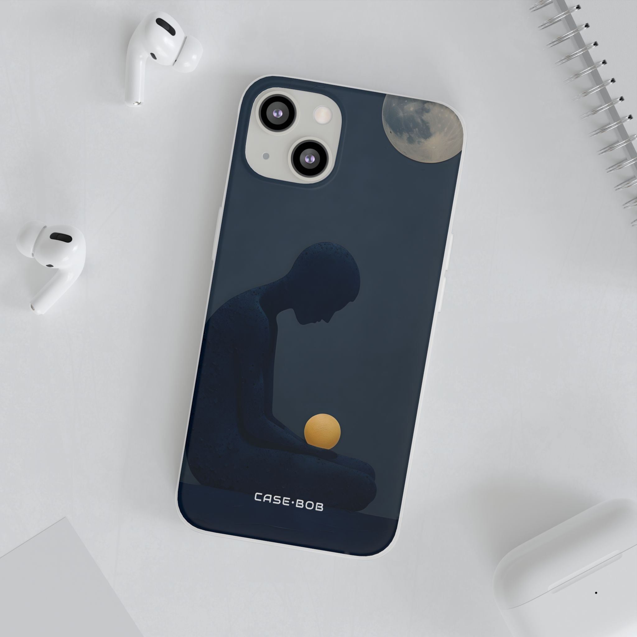 Maanverlichte Contemplatie iPhone 13 - Soft