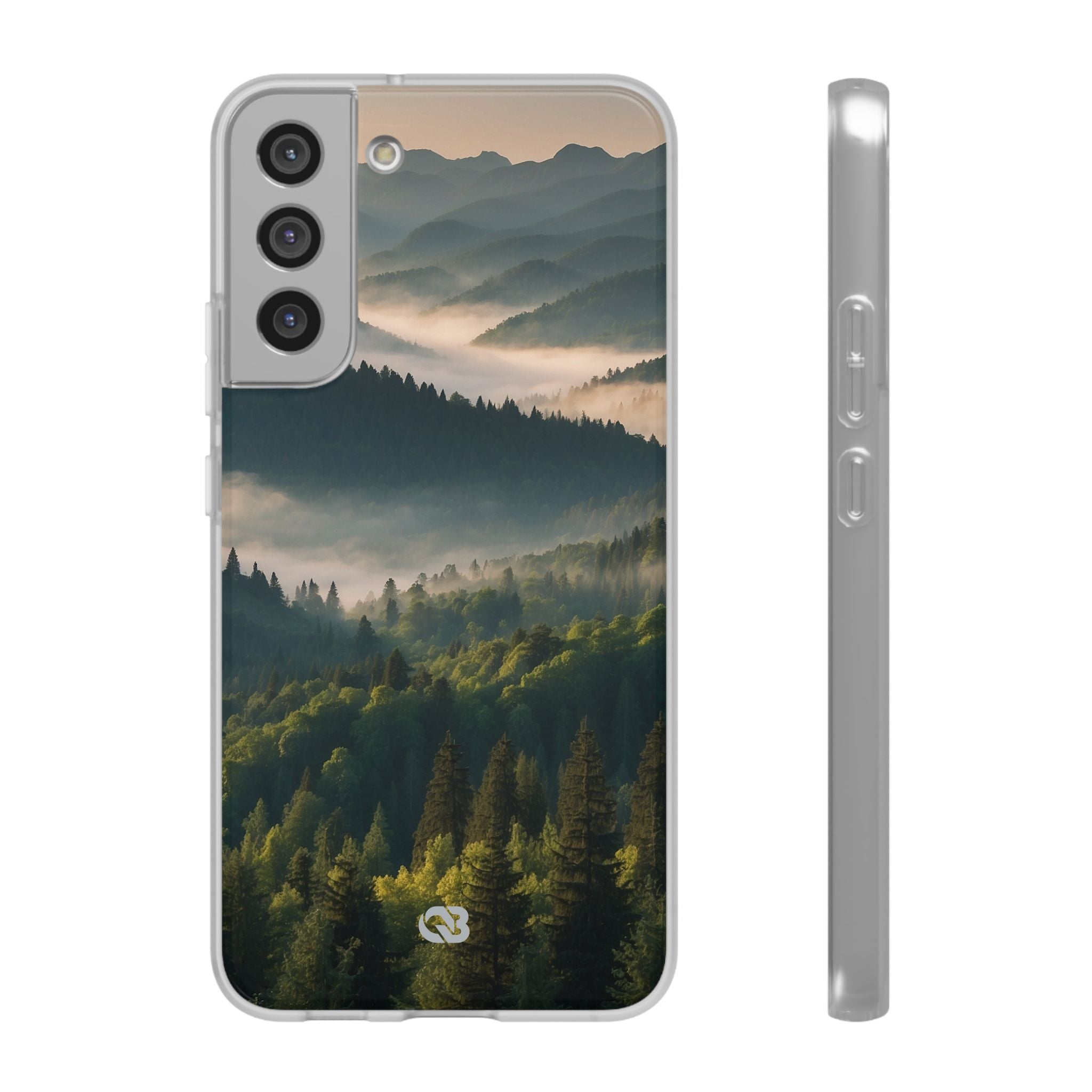 Foggy Mountain Ridge · Soft Phone Case for Samsung
