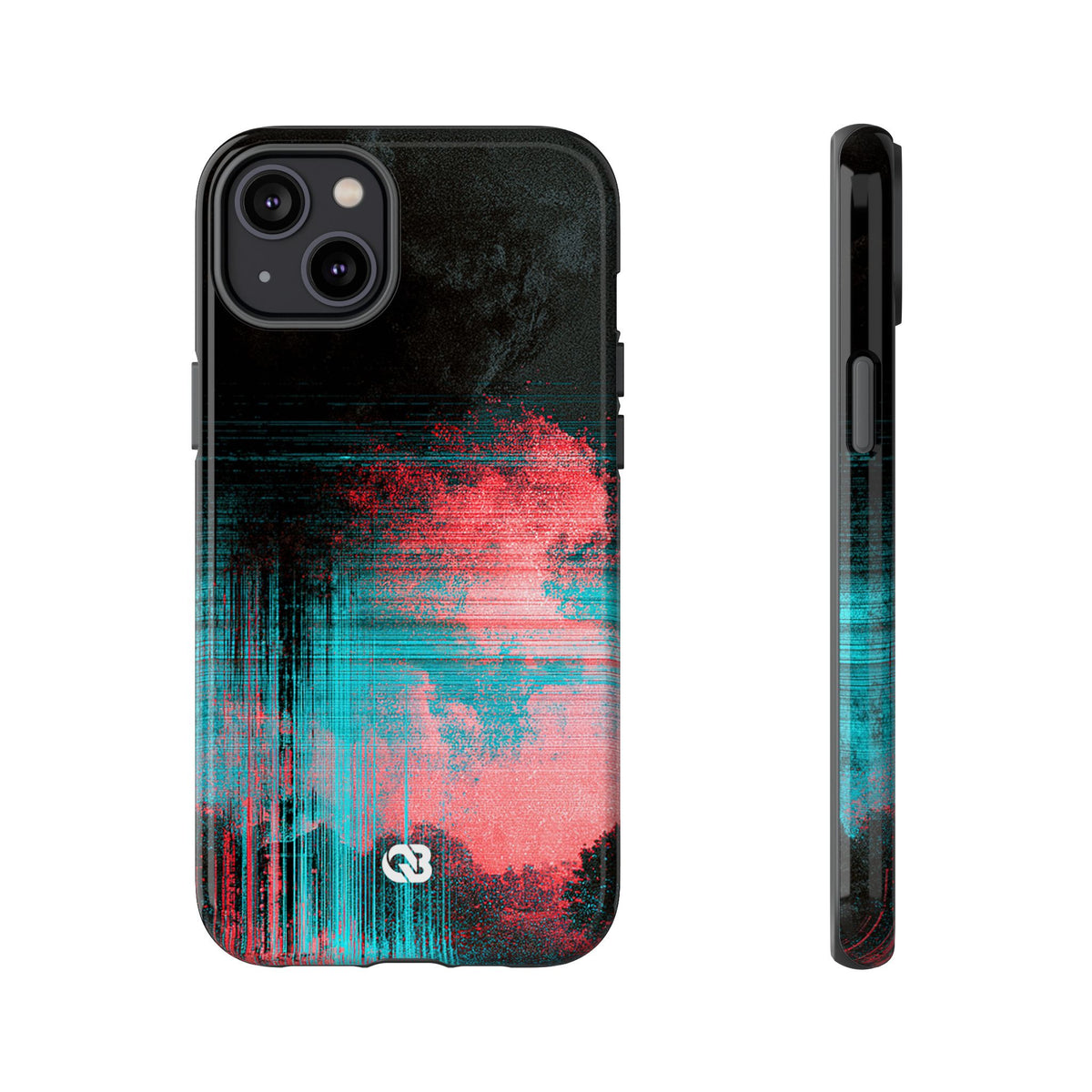 Digital Signal Drift · Tough Phone Case for iPhone · Black