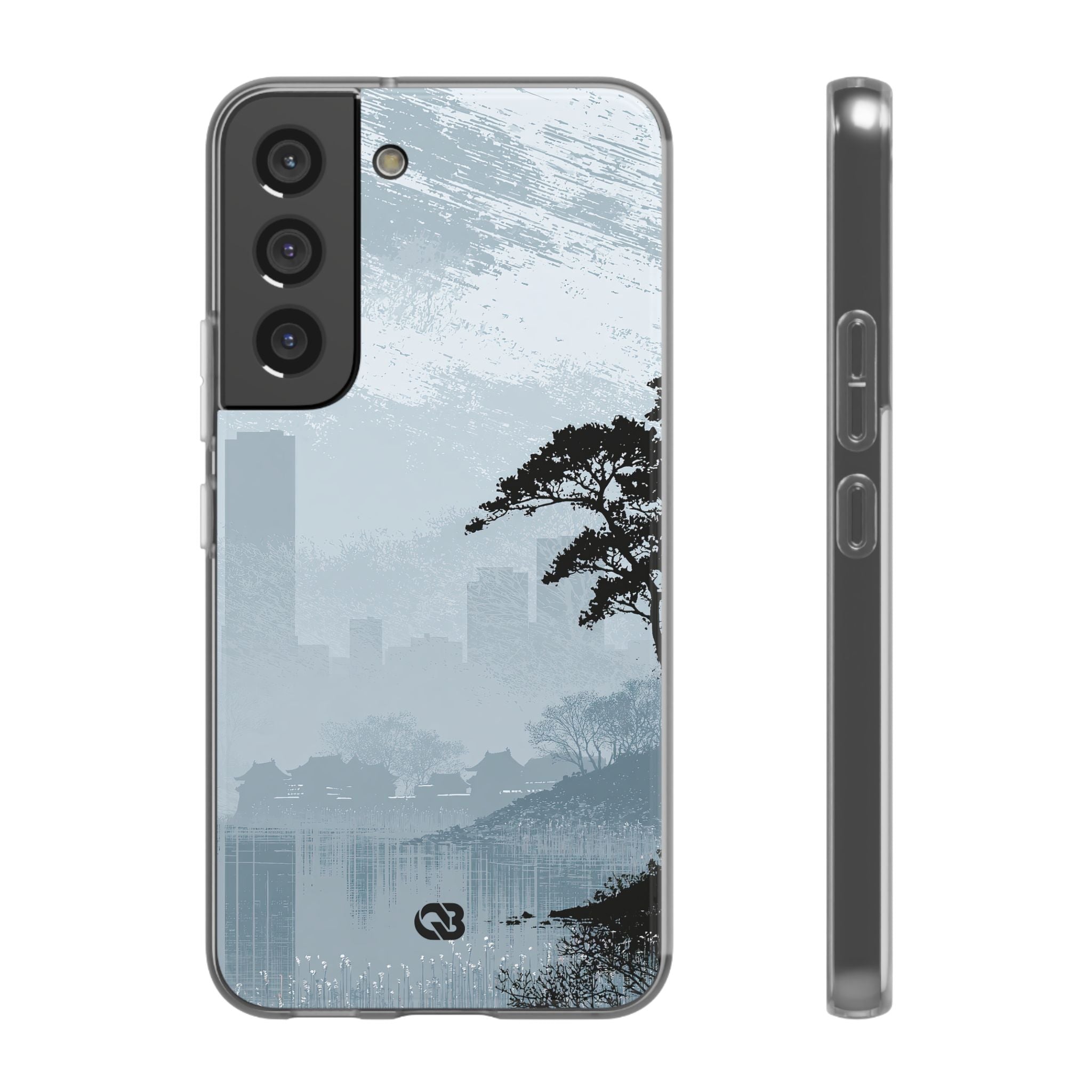 Grey Lite Phone Case for Samsung - Steel Slate Zen
