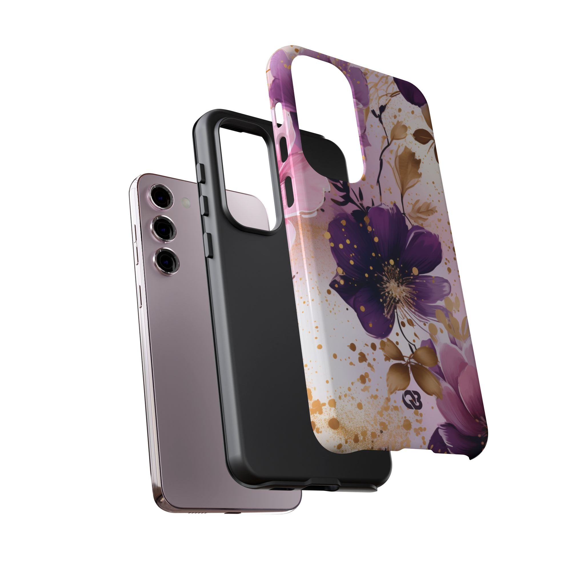 Gilded Violet Bloom · Tough Phone Case for Samsung