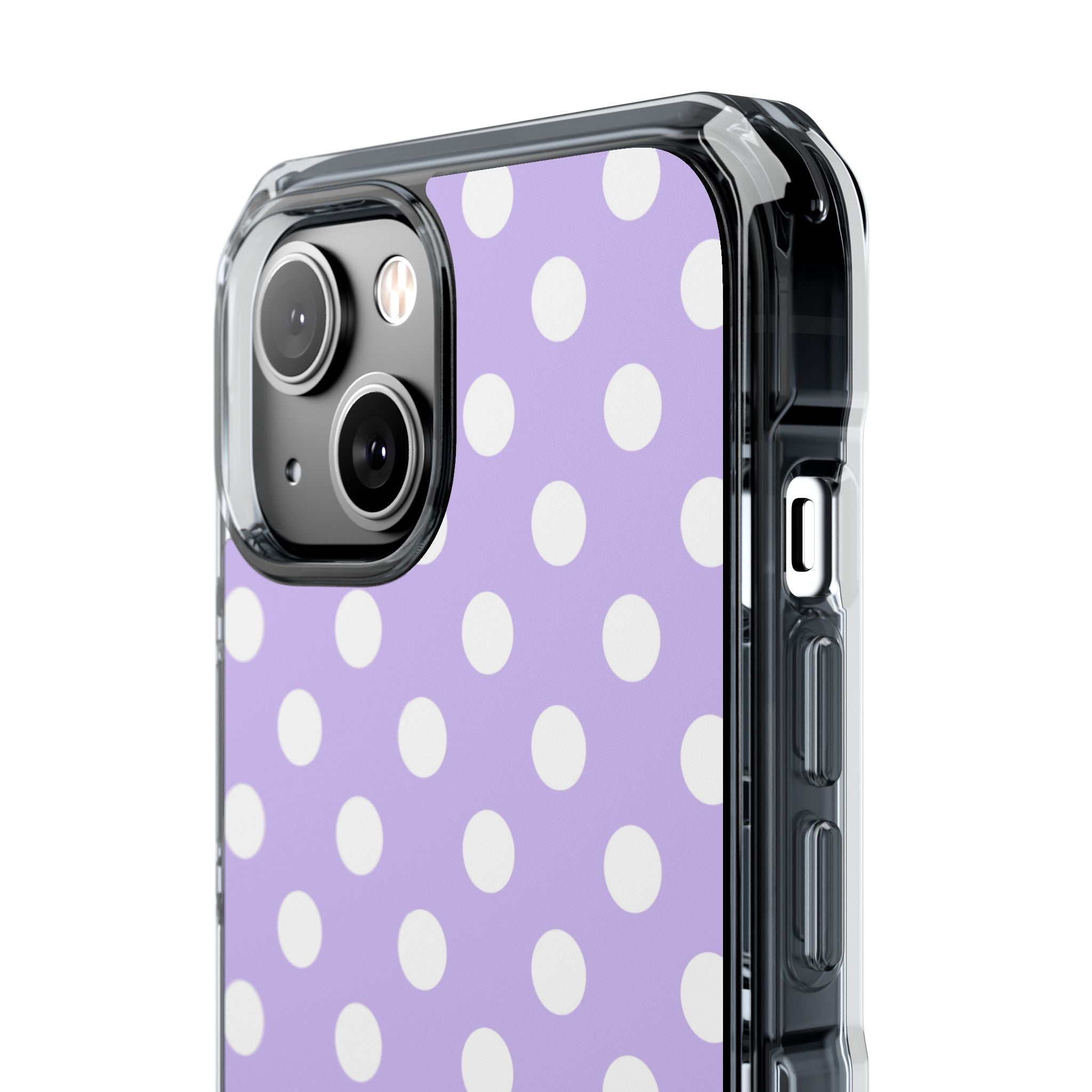 Lavender Polka Grid · Impact Telefoncover til iPhone · Magsafe