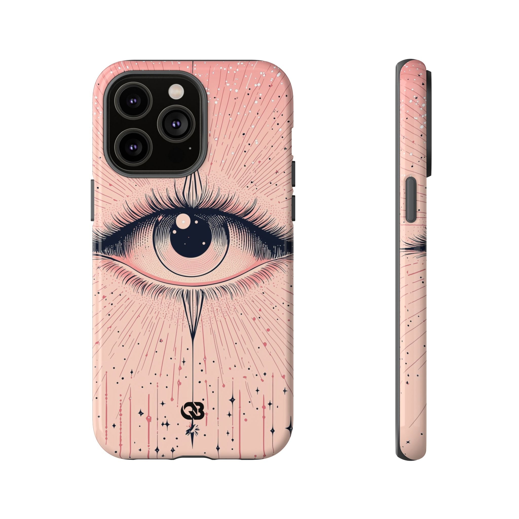 Obsidian Cosmic Gaze · Tough Phone Case for iPhone