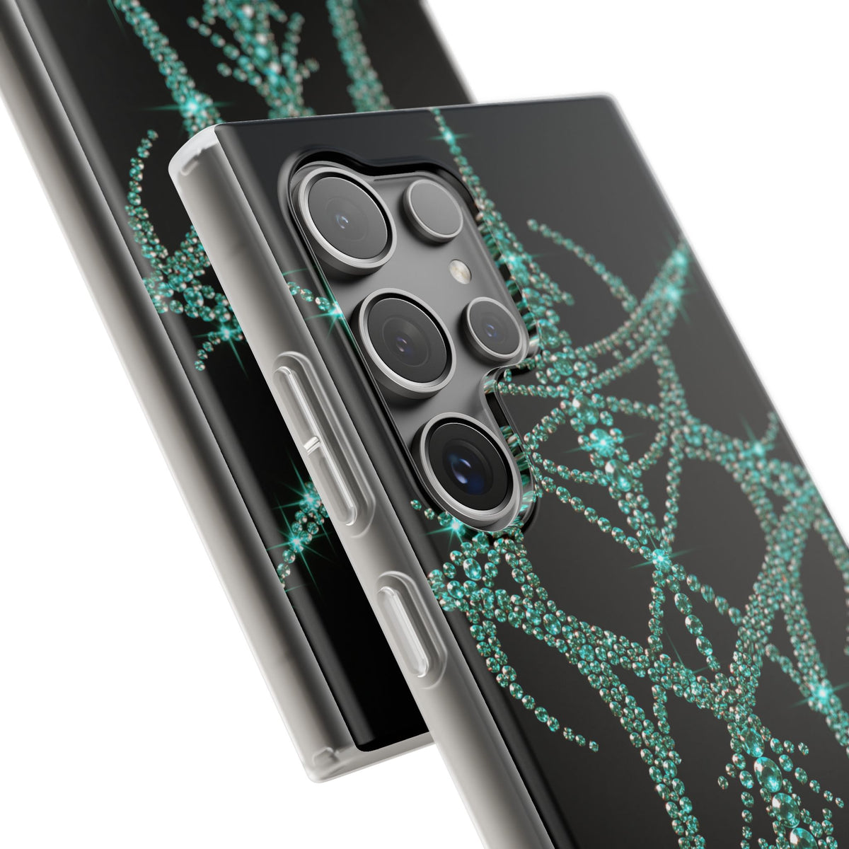 Teal Cyber Sigil · Lite Phone Case for Samsung · Teal