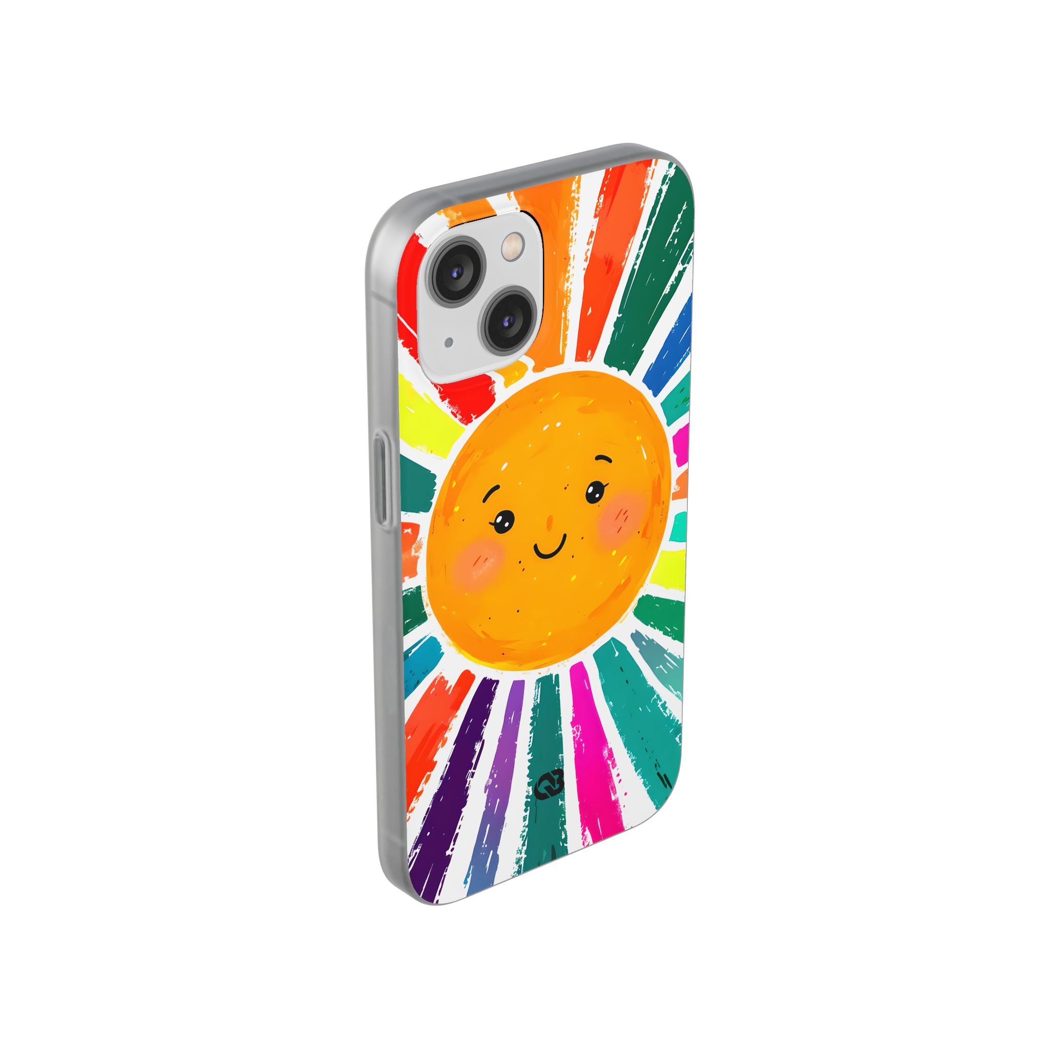 Vibrant Solar Smile · Soft Phone Case for iPhone