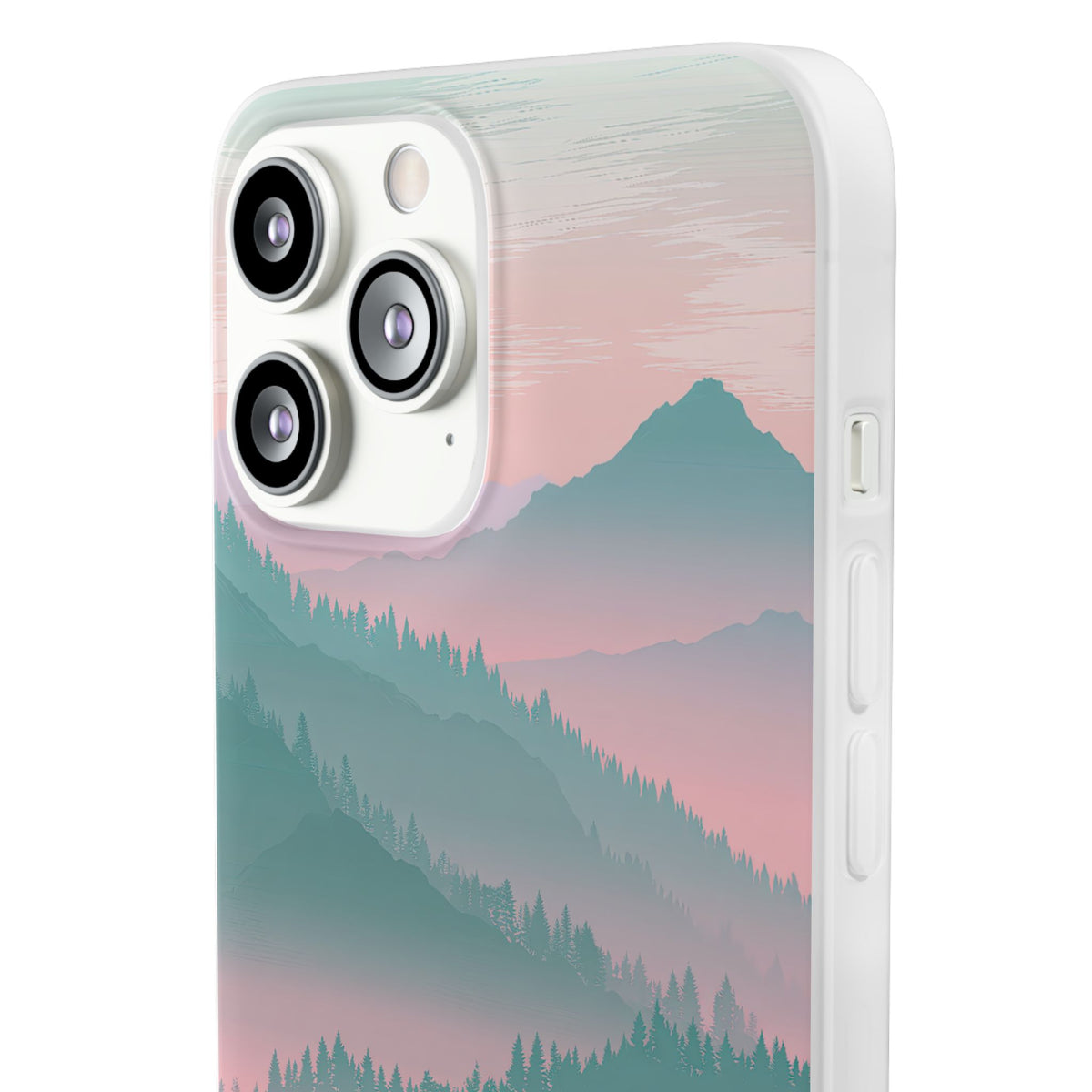 Alpine Horizon · Lite Phone Case for iPhone · Green