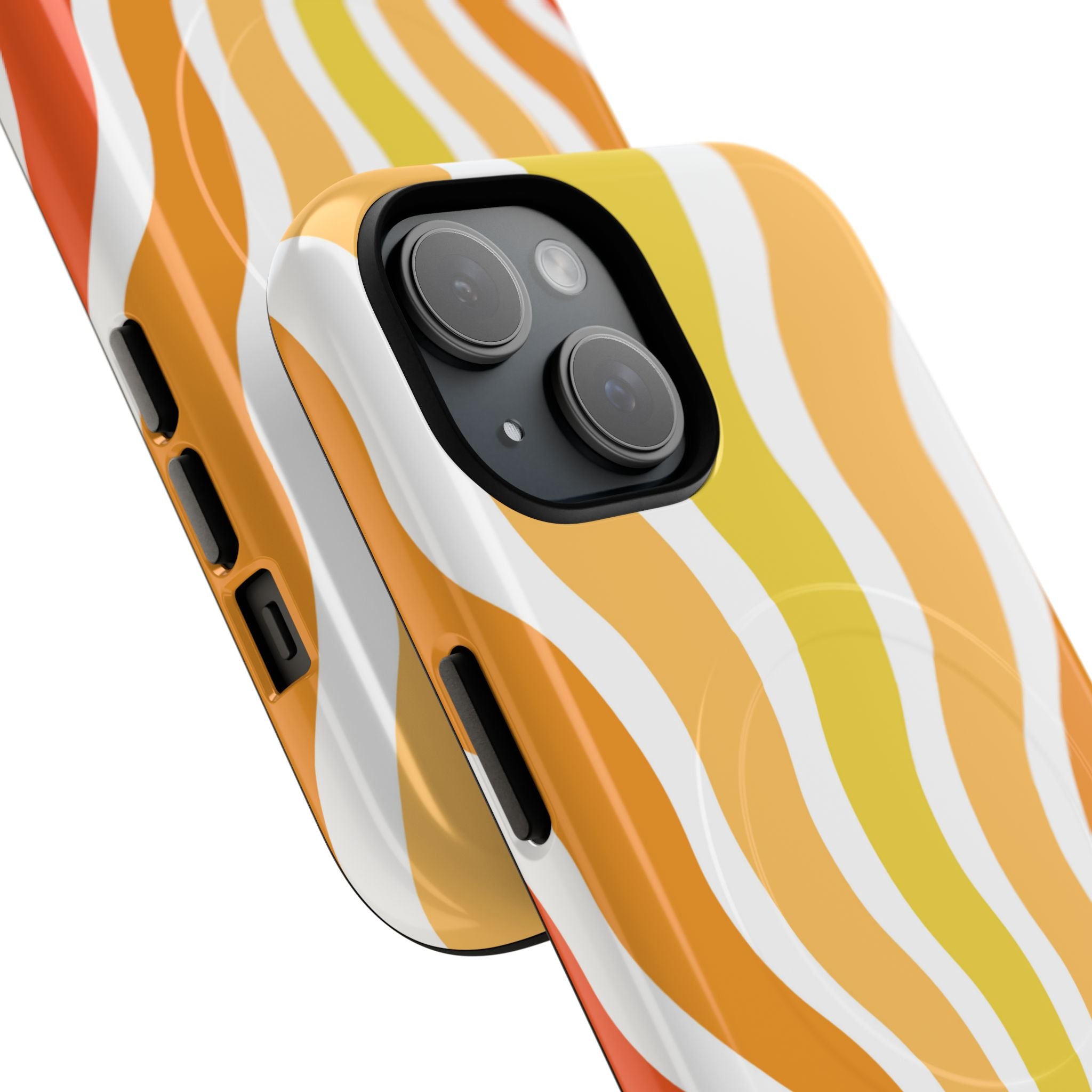 Amber Solar Waves · Tough+ Phone Case for iPhone · Magsafe