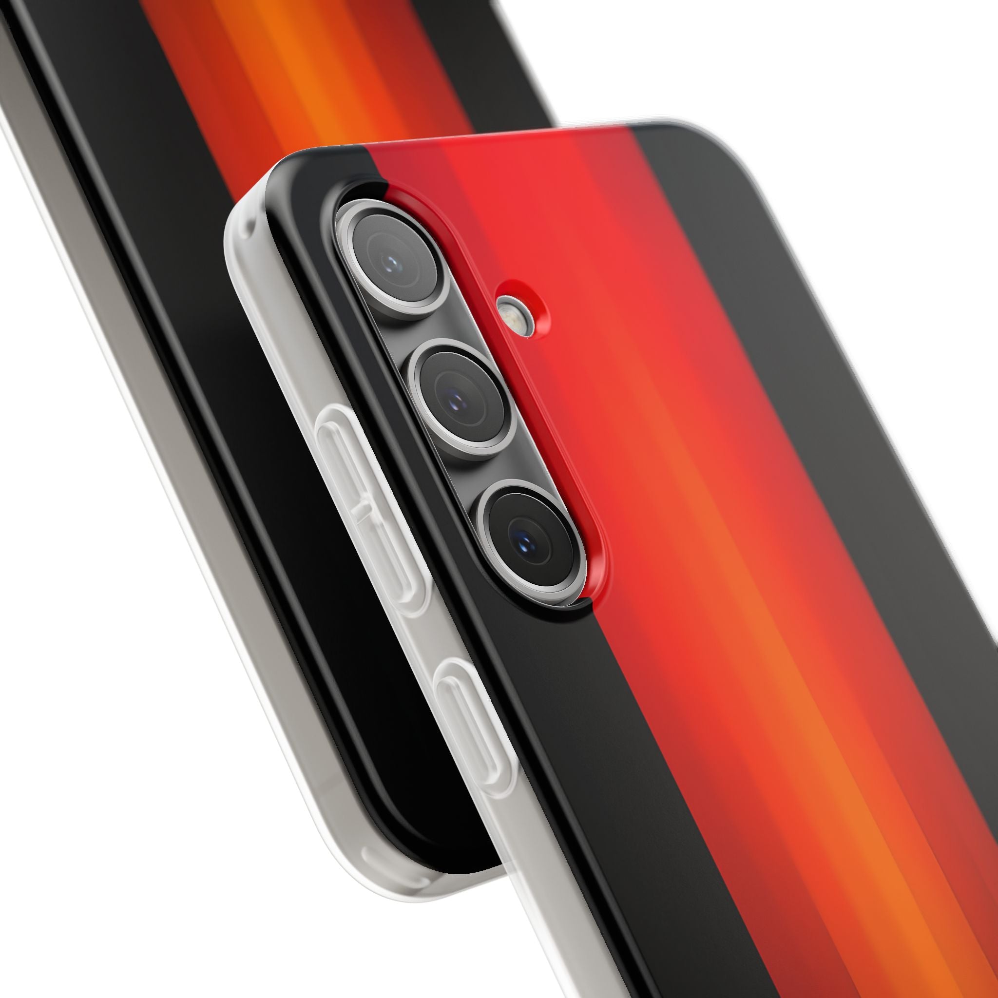 Crimson Column Samsung S24 Plus -pehmeä suojakotelo