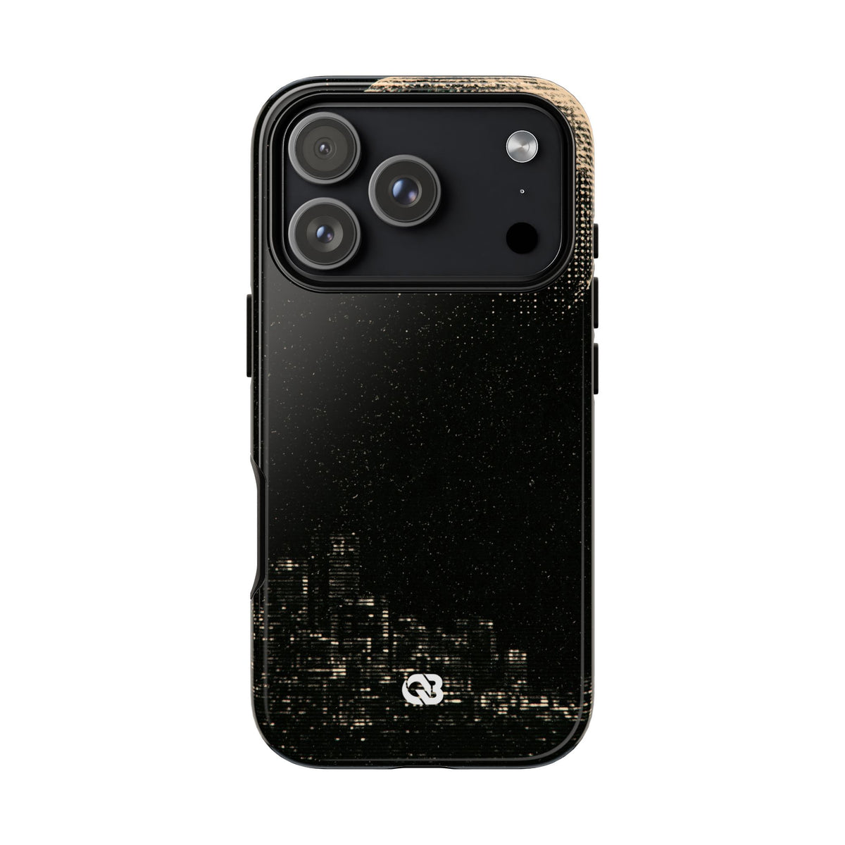 Lunar Metropolis Nocturne · Tough Phone Case for iPhone · Black