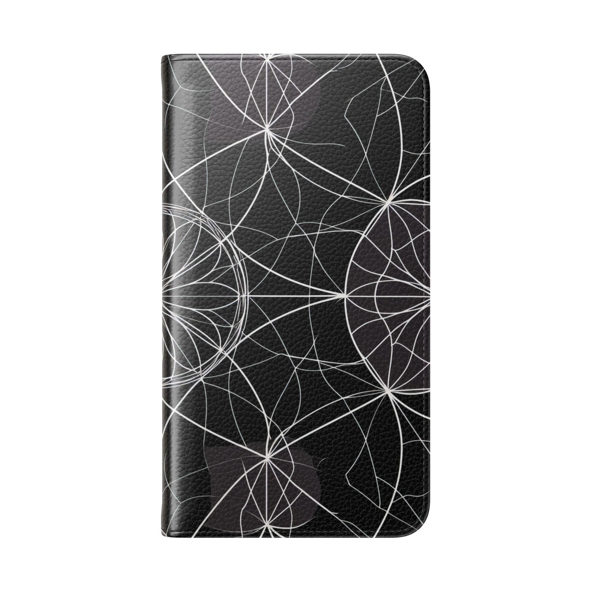 Witte Mandala Stralings - Samsung S23 Case - Portemonnee