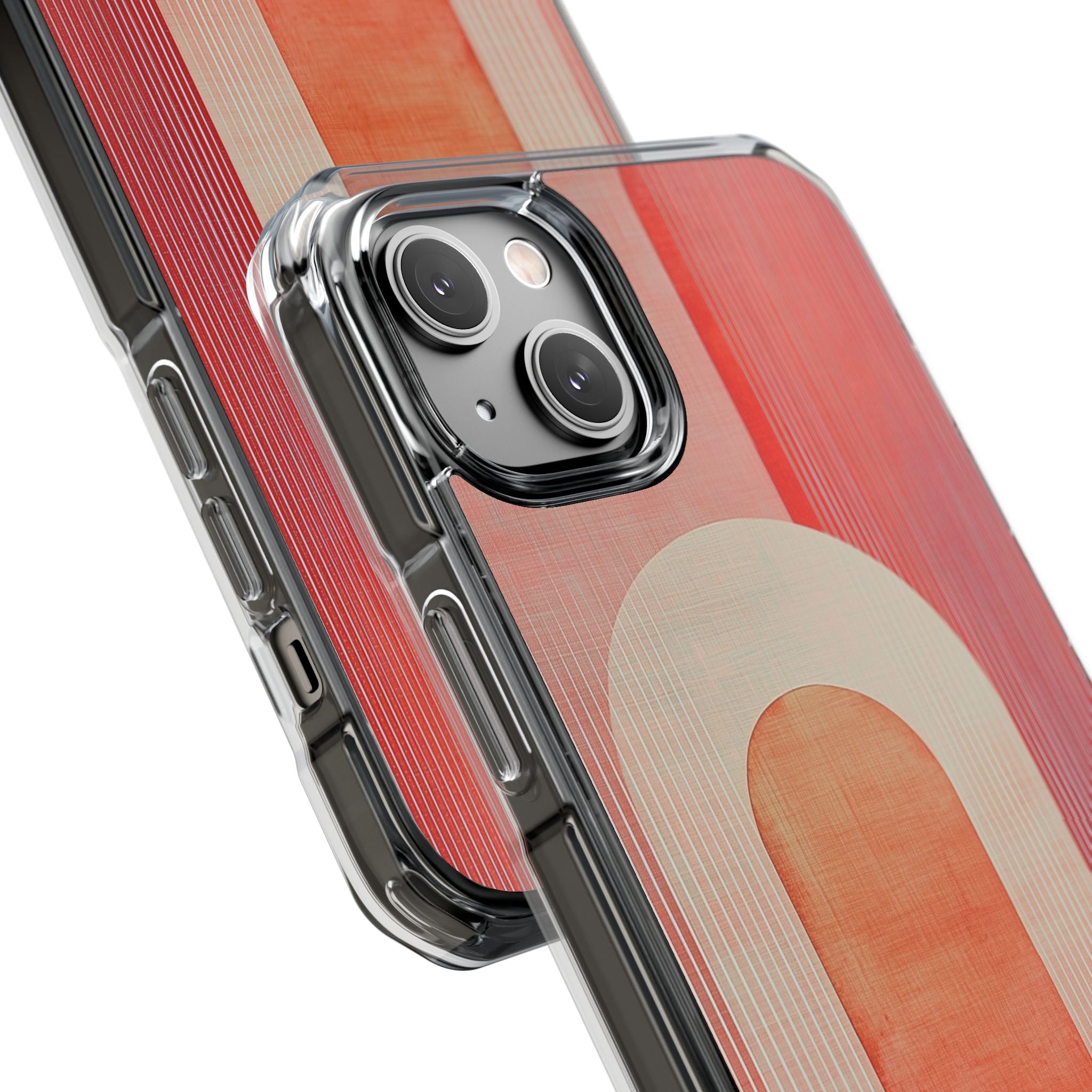 Crimson Arches iPhone 14 Plus Case - Impact