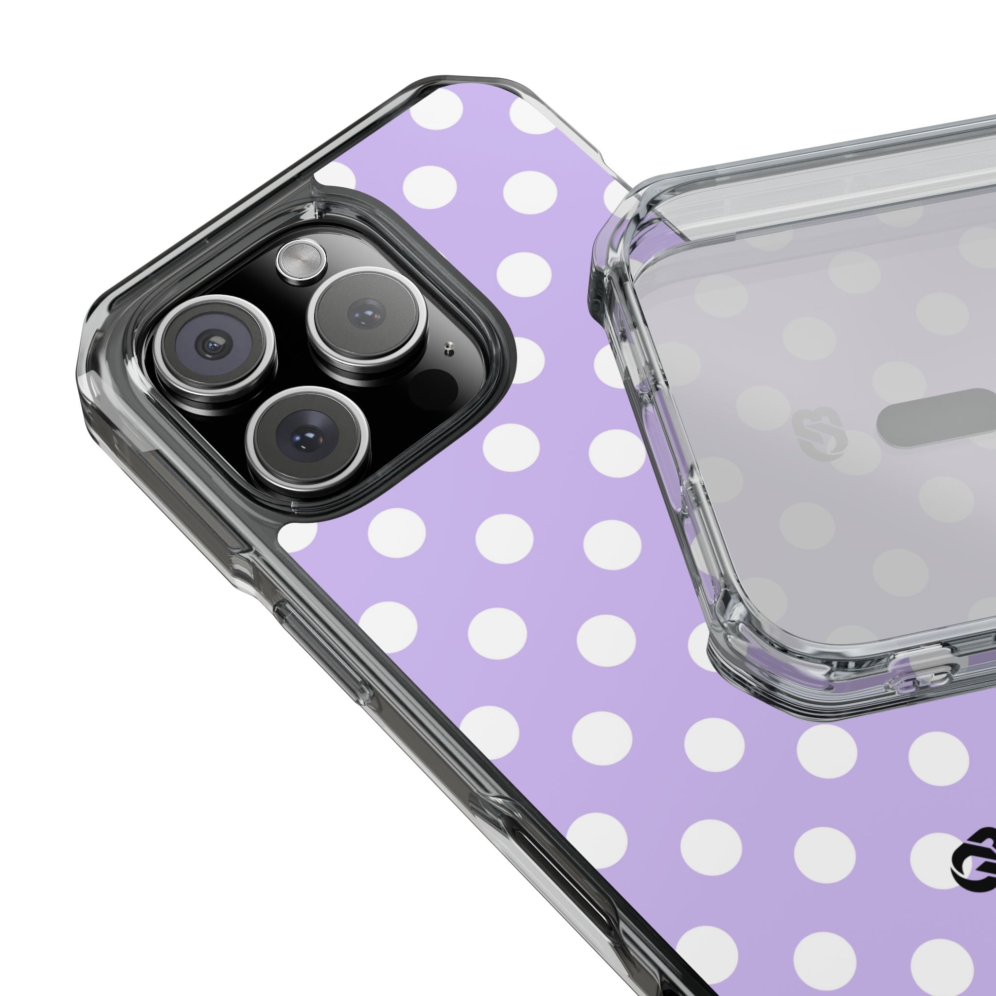 Lavender Polka Grid · Impact Telefoncover til iPhone · Magsafe