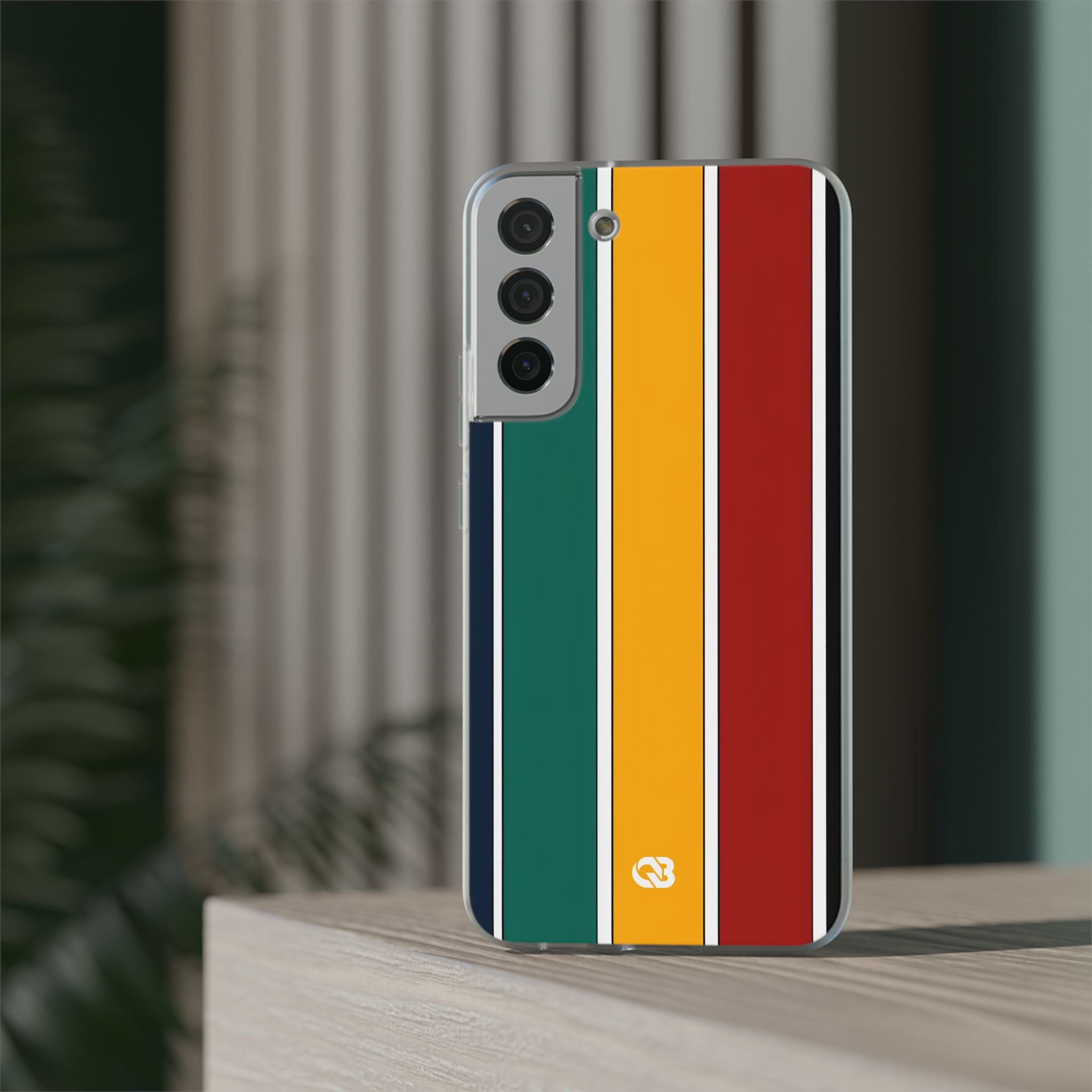 Retro Racing Bars · Soft Phone Case for Samsung